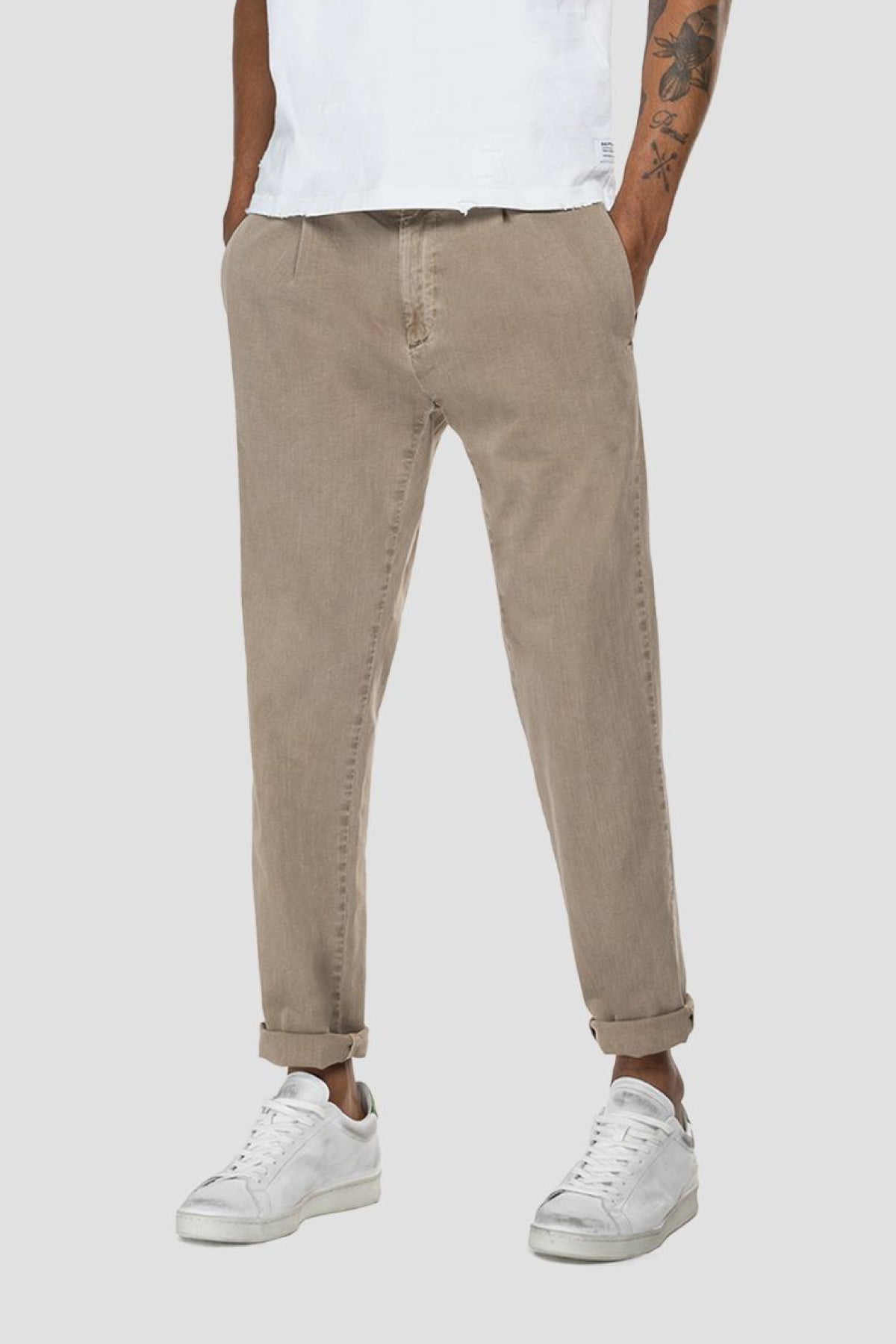 Replay Devyn Slim Fit X-Lite Ultra Light Streç Pantolon-Libas Trendy Fashion Store