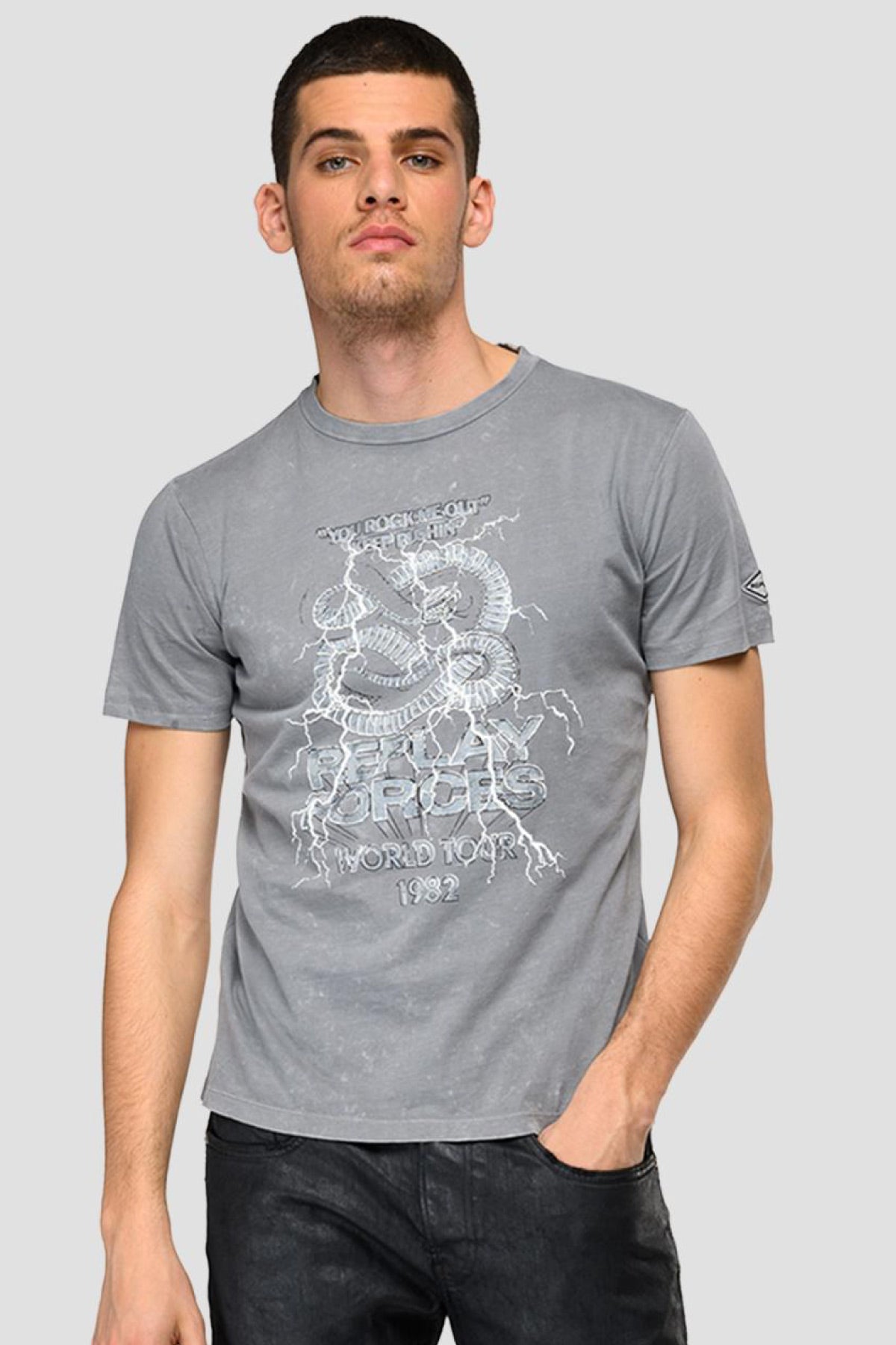 Replay Logolu T-shirt-Libas Trendy Fashion Store