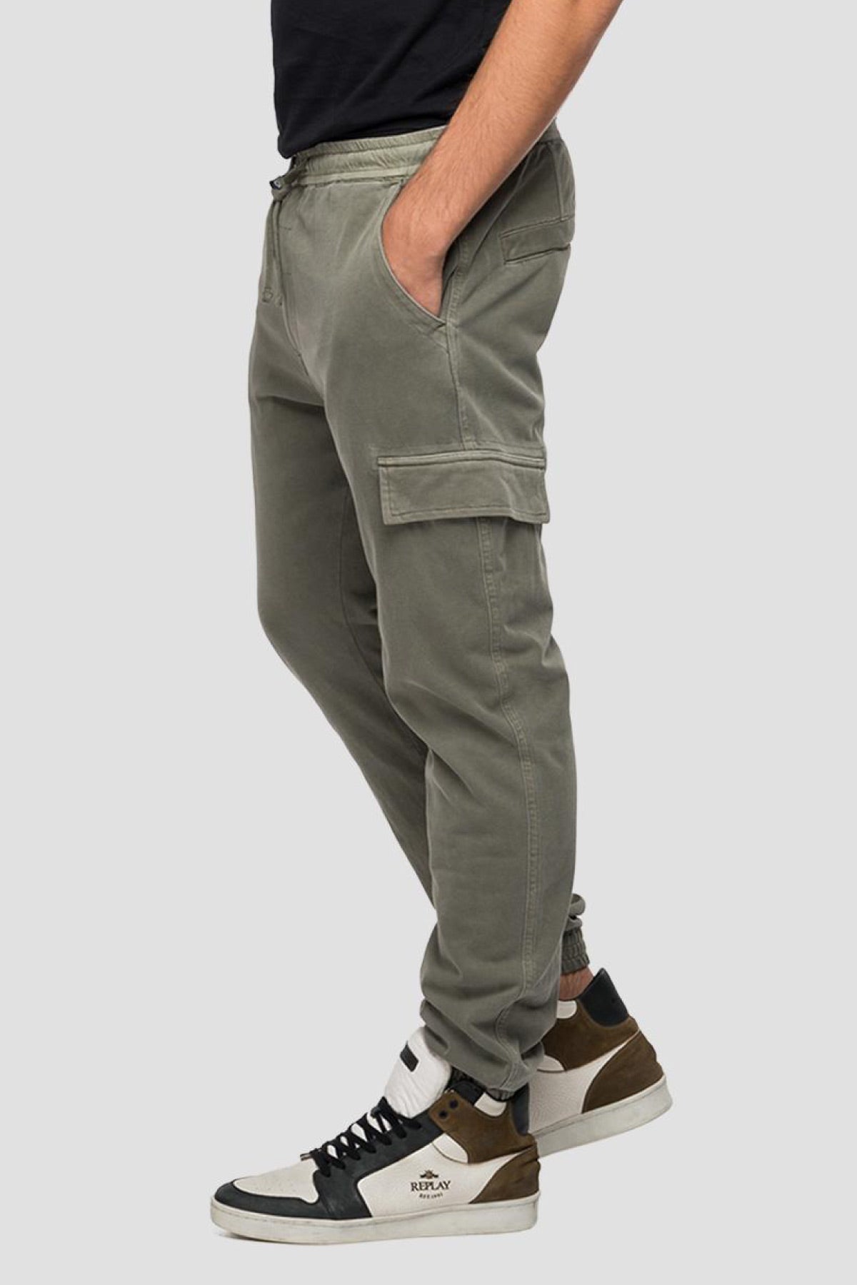 Replay Regular Fit Jogger Pantolon-Libas Trendy Fashion Store