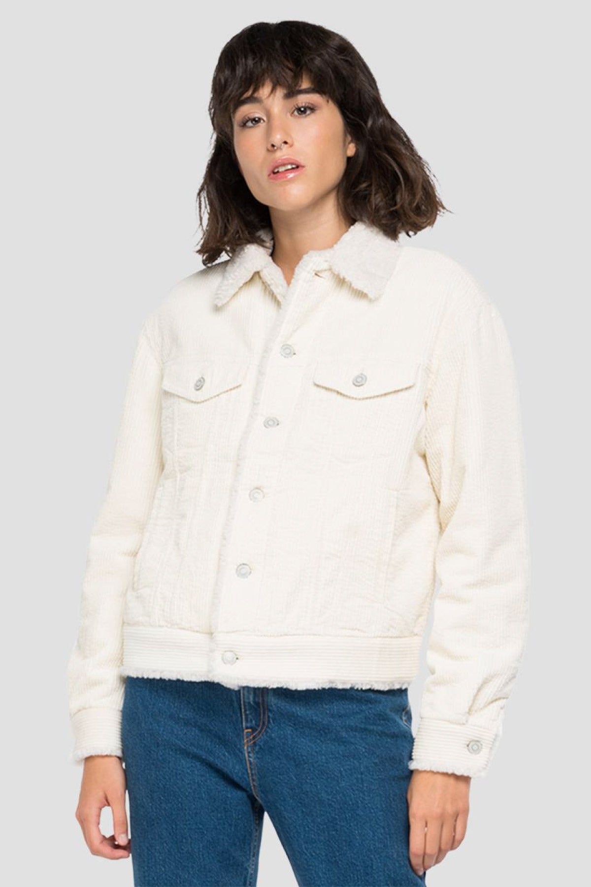 Replay Fitilli Kadife Ceket-Libas Trendy Fashion Store