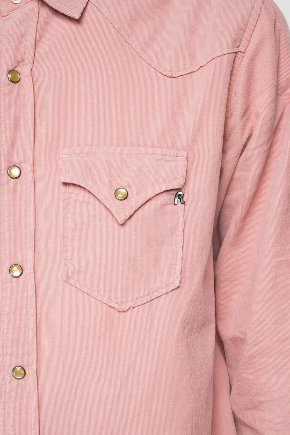 Replay Fitilli Kadife Gömlek-Libas Trendy Fashion Store