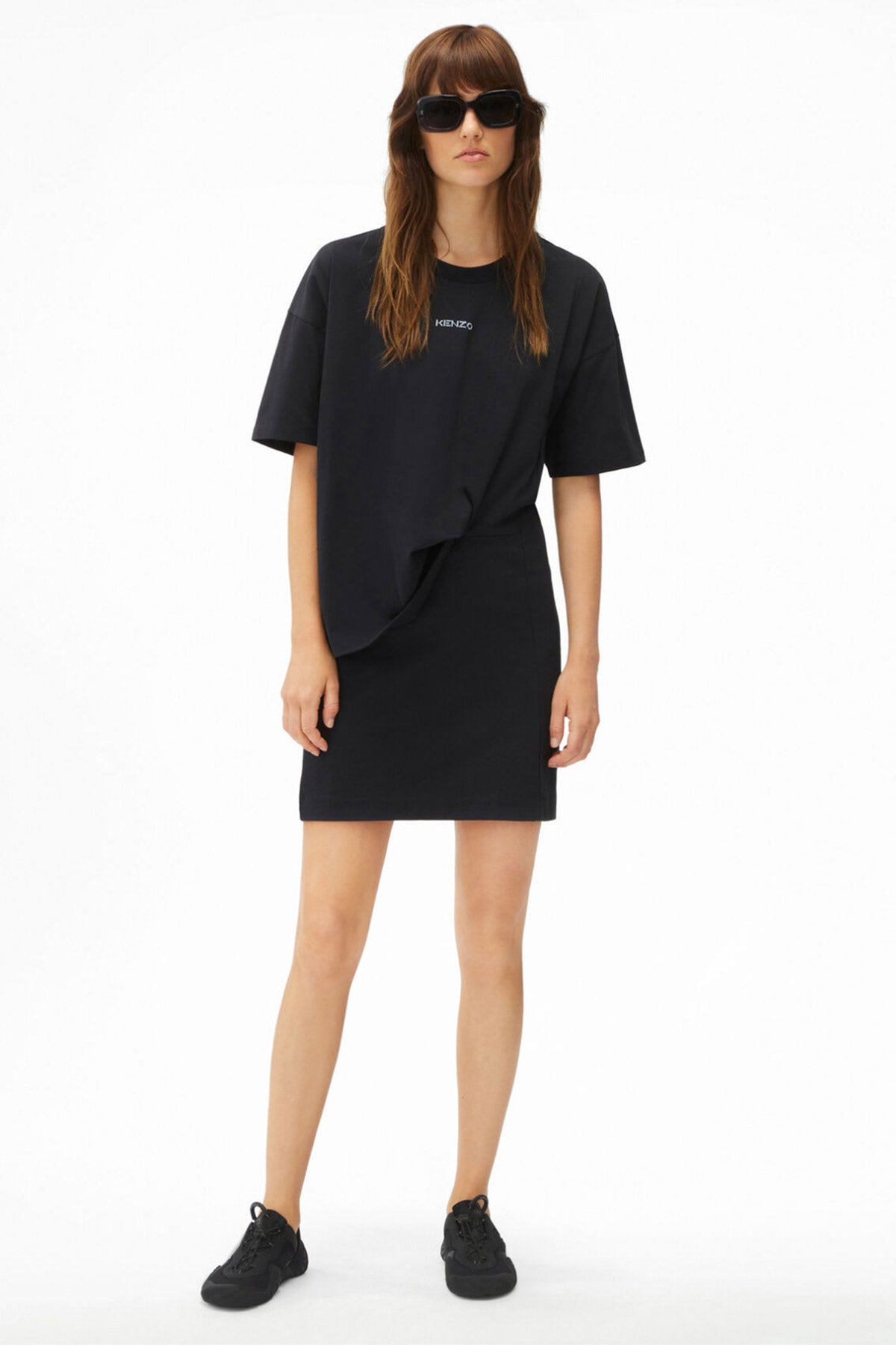 Kenzo Drapeli T-Shirt Elbise-Libas Trendy Fashion Store