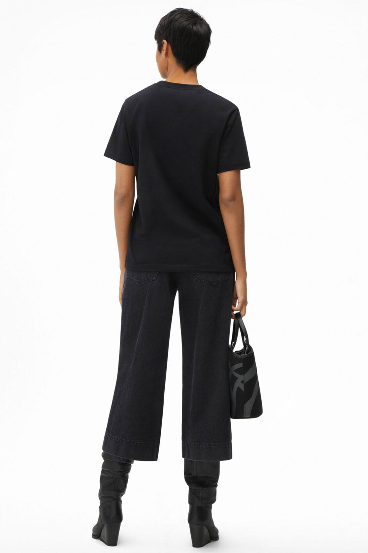 Kenzo Grafik Kaplan Logolu T-shirt-Libas Trendy Fashion Store