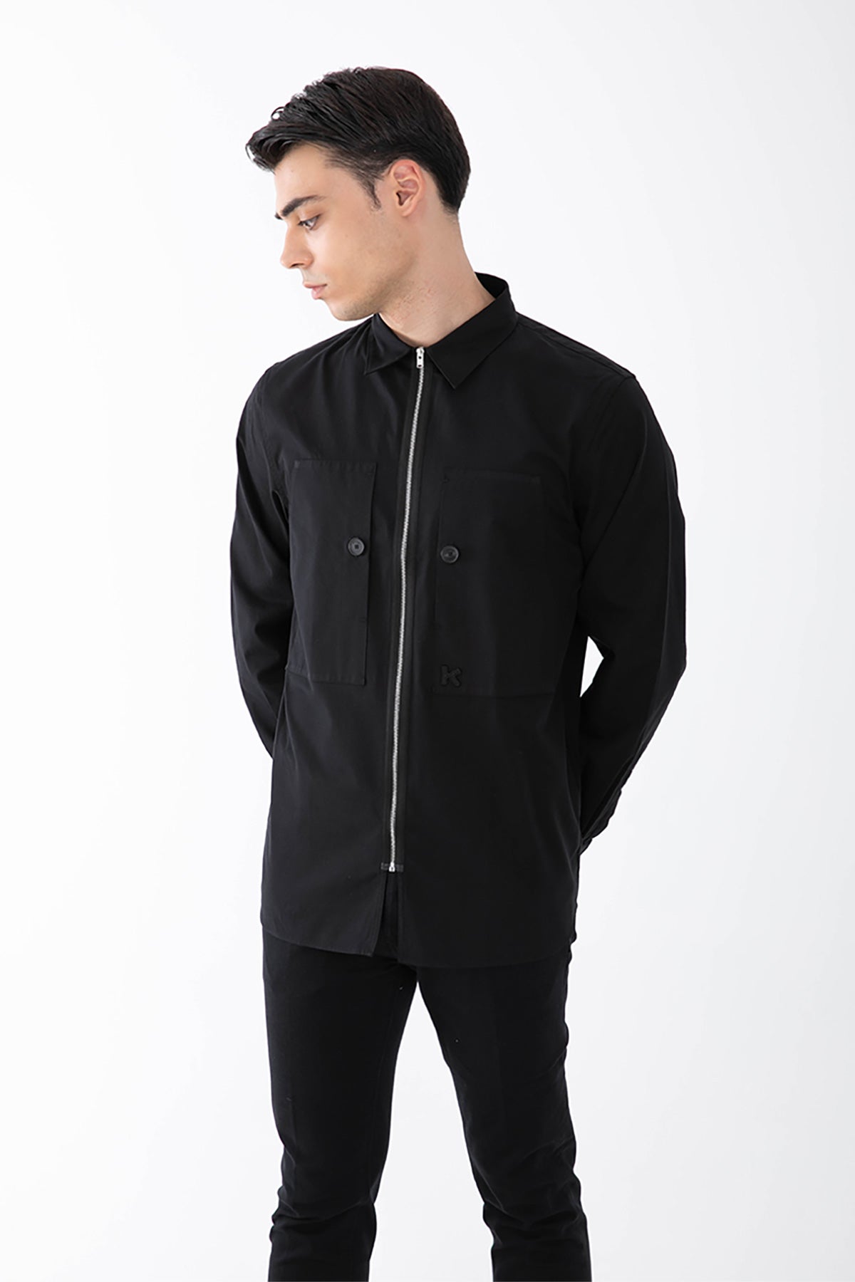 Kenzo Fermuarlı Gömlek Ceket-Libas Trendy Fashion Store