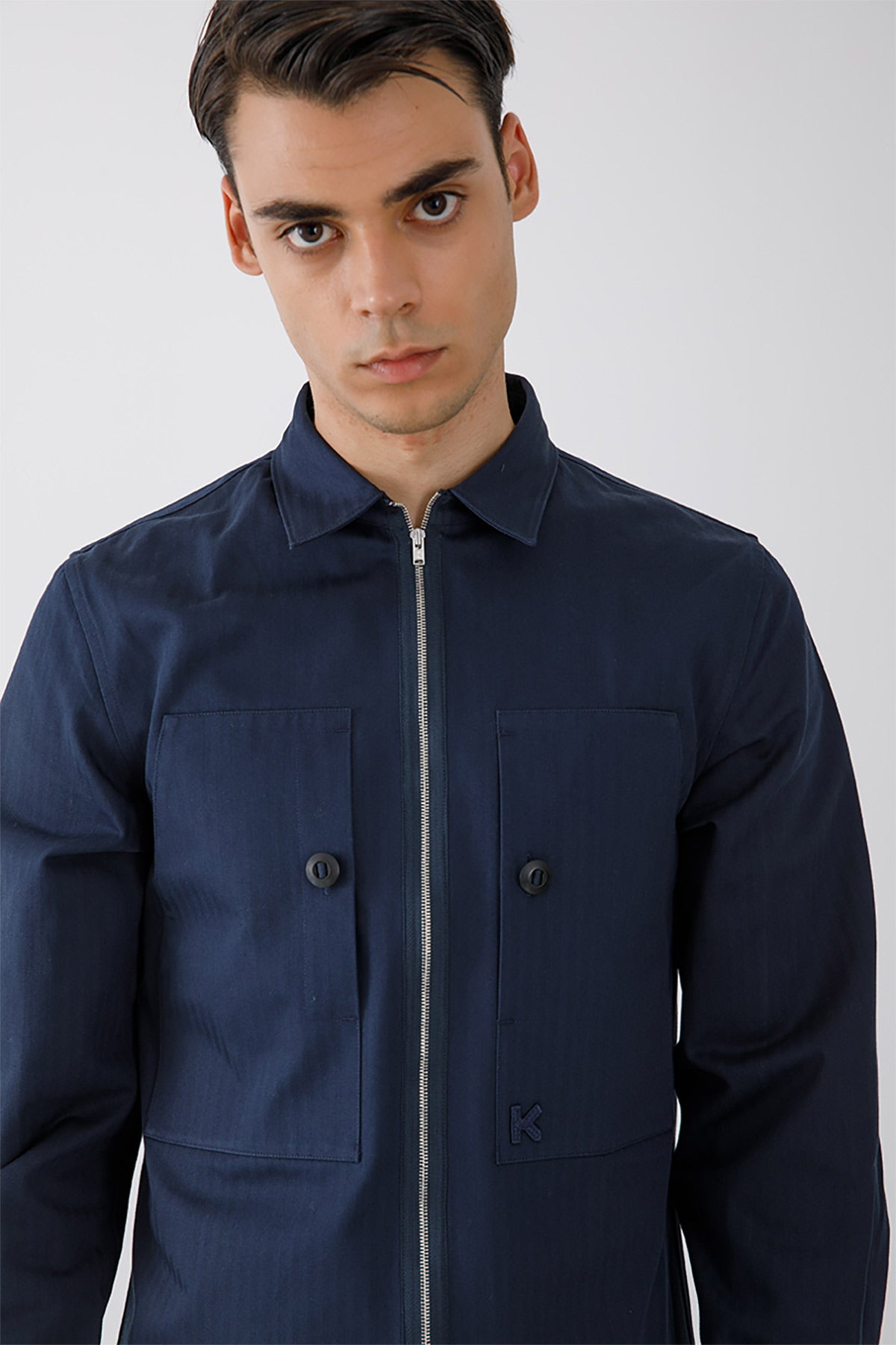 Kenzo Fermuarlı Gömlek Ceket-Libas Trendy Fashion Store
