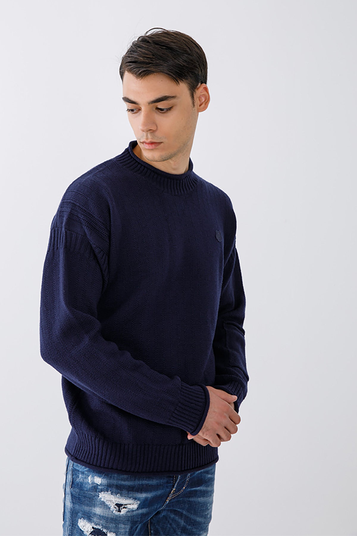 Kenzo Kaplan Logolu Yün Triko-Libas Trendy Fashion Store