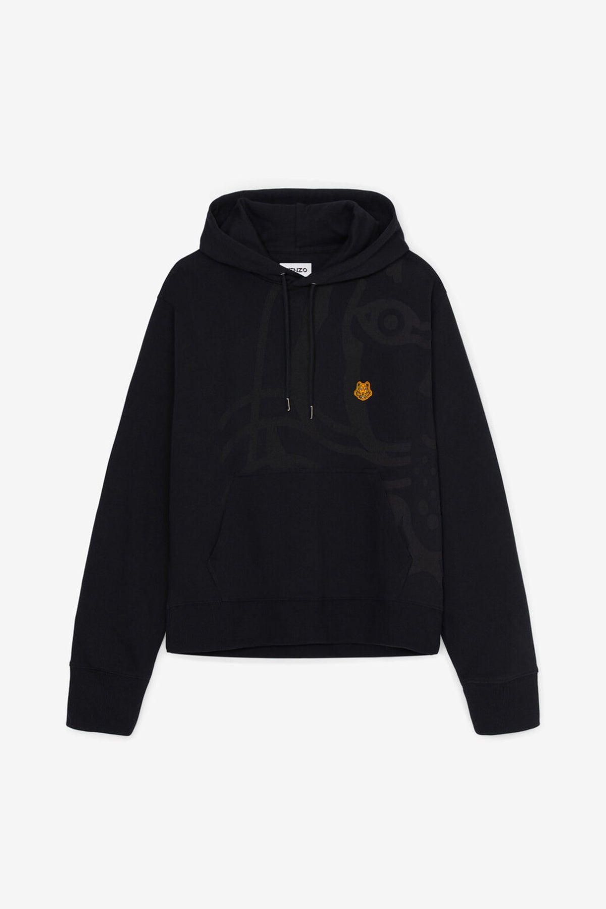 Kenzo Kaplan Logolu Kapüşonlu Sweatshirt-Libas Trendy Fashion Store