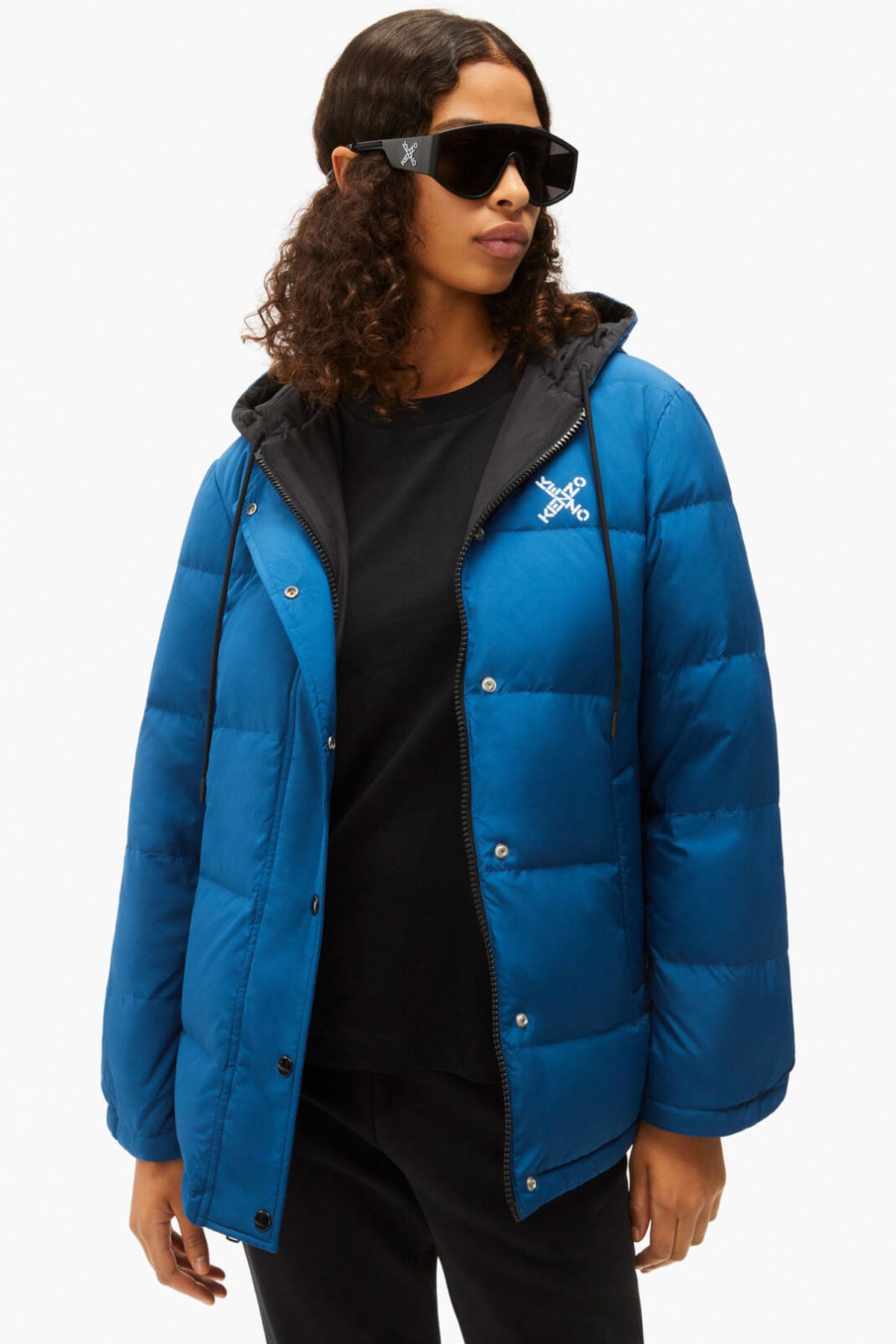 Kenzo Sport Çift Taraflı Kapüşonlu Mont-Libas Trendy Fashion Store