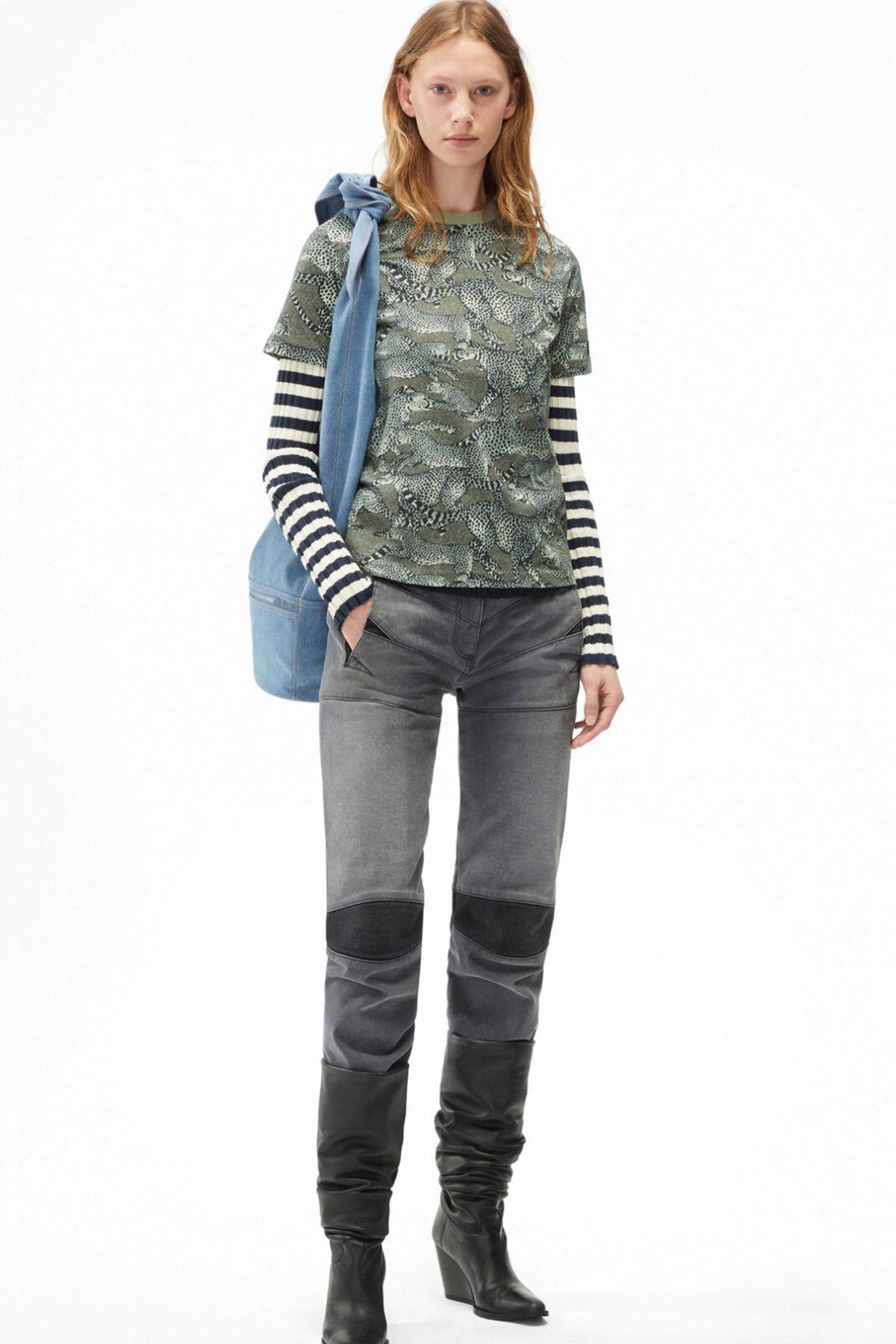 Kenzo Çita Logolu T-shirt-Libas Trendy Fashion Store