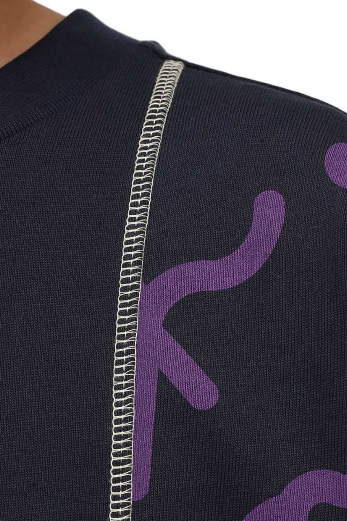 Kenzo Geniş Kesim Kaplan Grafikli T-shirt-Libas Trendy Fashion Store