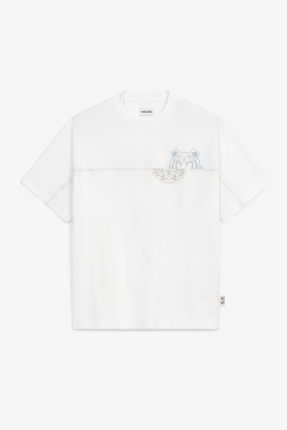 Kenzo Kaplan Logolu Oversize T-shirt-Libas Trendy Fashion Store