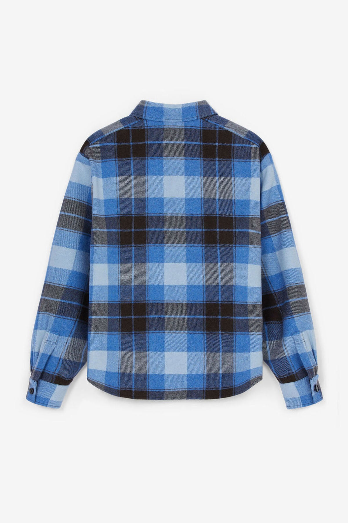 Kenzo Ekoseli Yün Gömlek Ceket-Libas Trendy Fashion Store