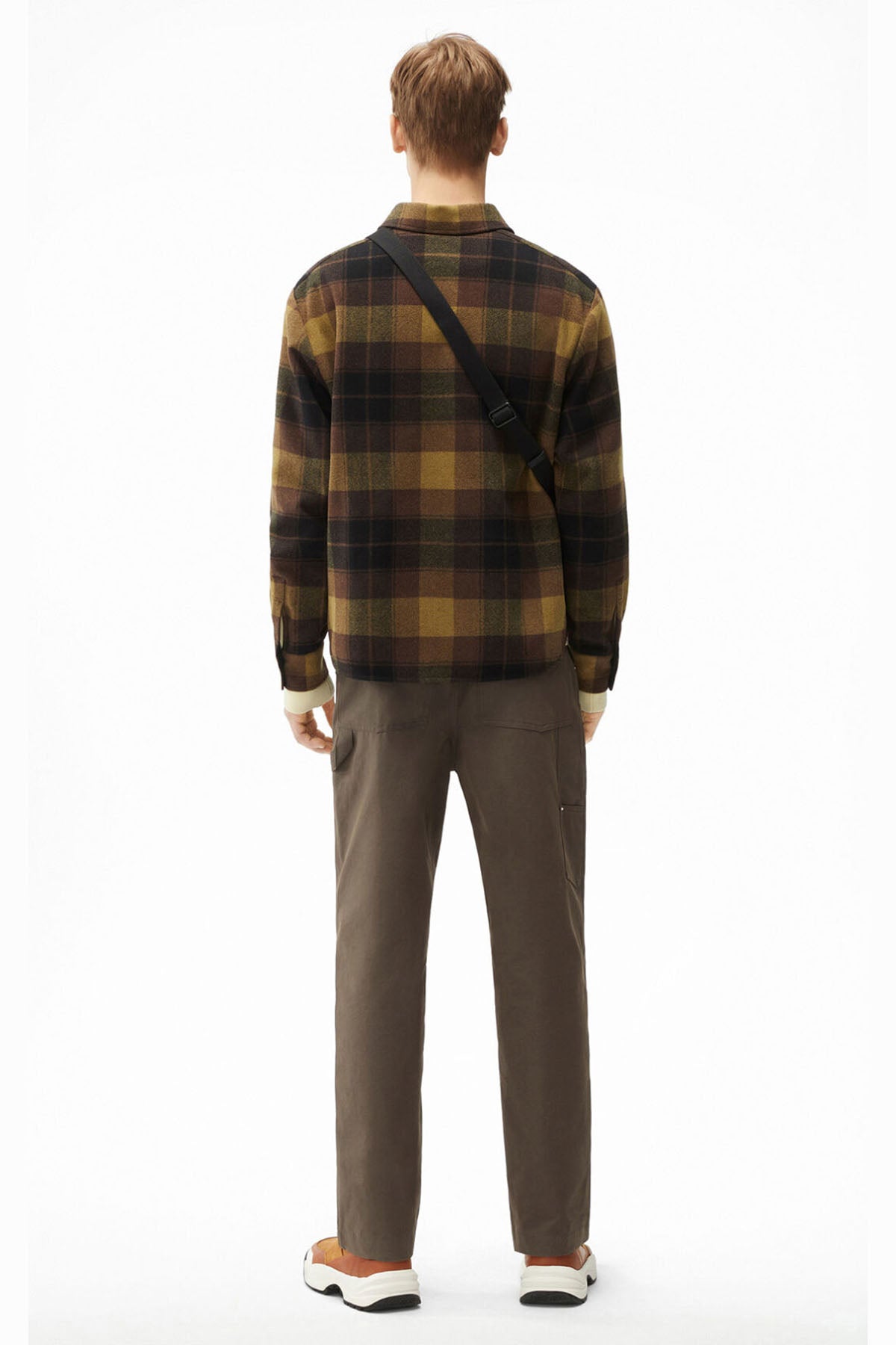 Kenzo Ekoseli Yün Gömlek Ceket-Libas Trendy Fashion Store