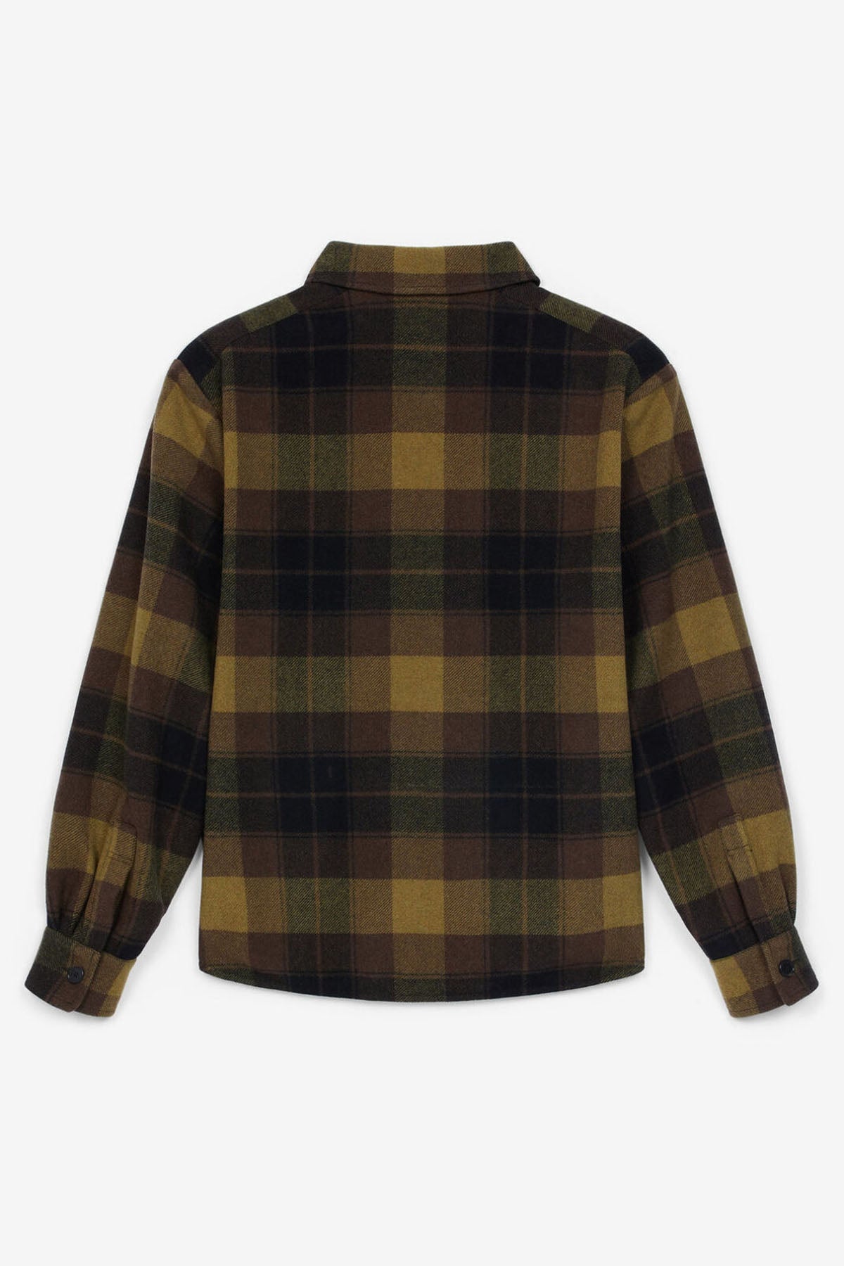 Kenzo Ekoseli Yün Gömlek Ceket-Libas Trendy Fashion Store