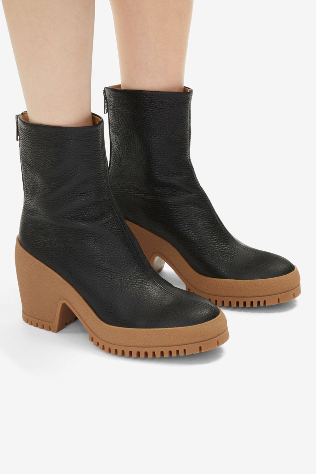 Kenzo Topuklu Deri Bot-Libas Trendy Fashion Store