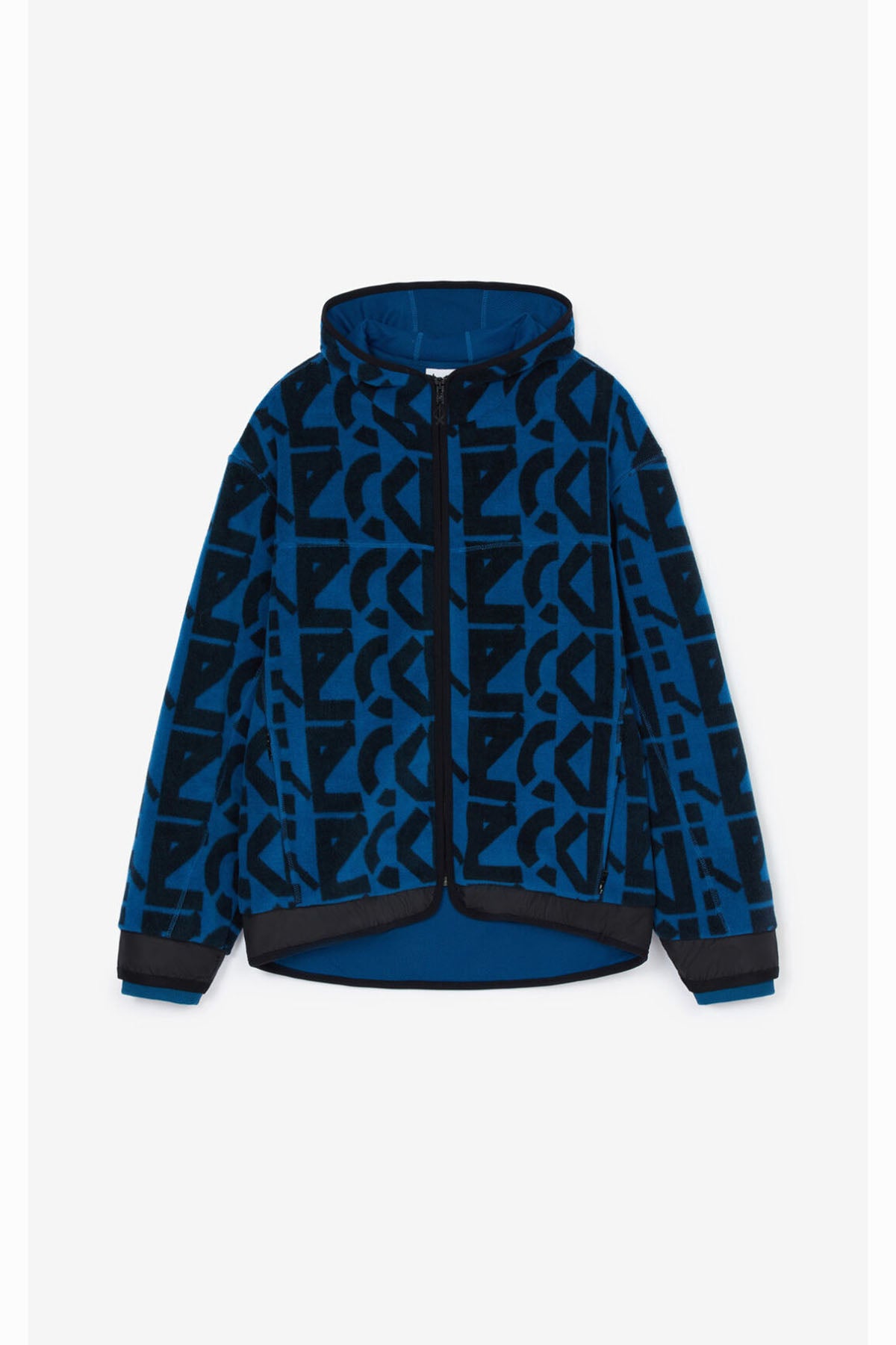 Kenzo Monogramlı Kapüşonlu Ceket-Libas Trendy Fashion Store