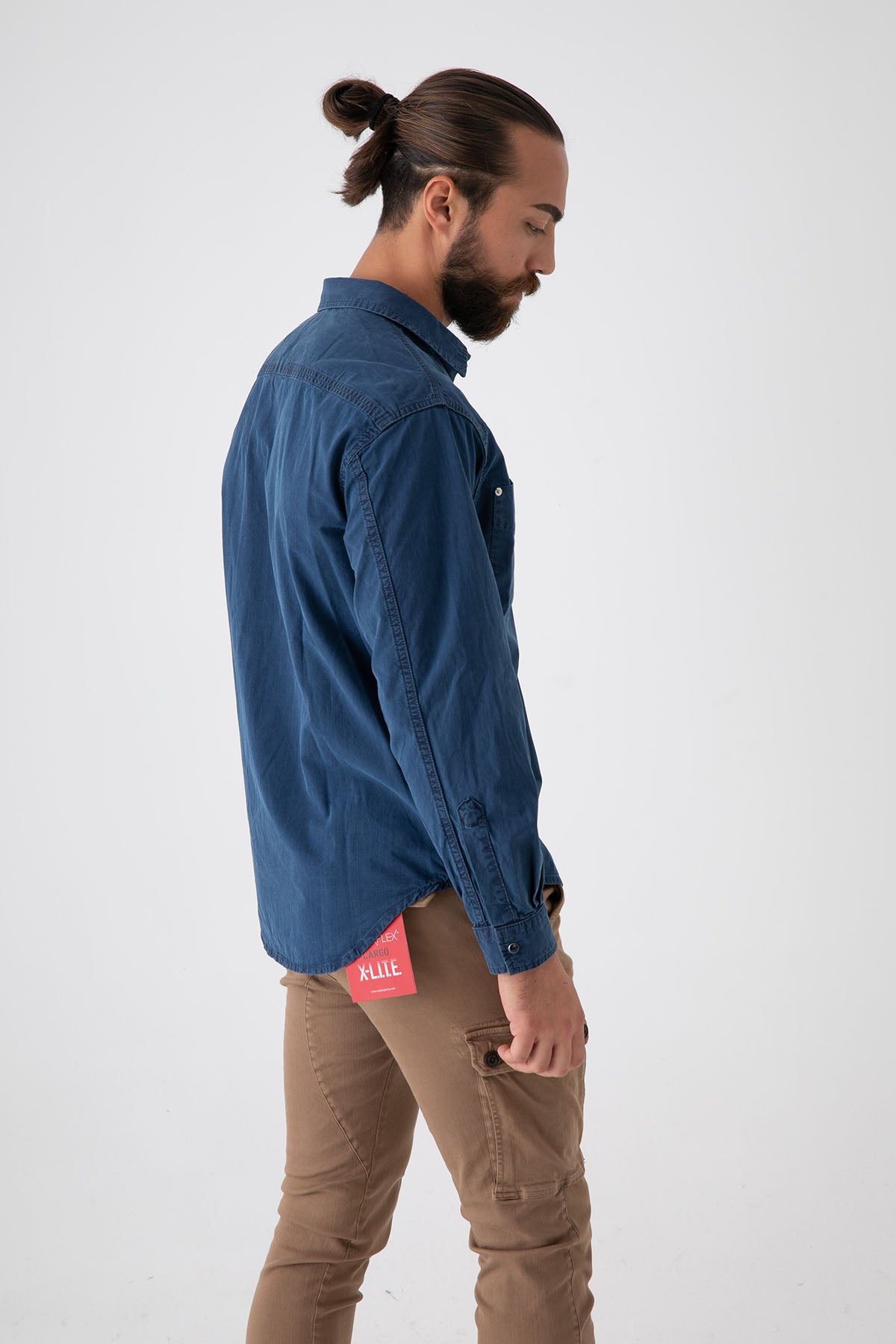 Kenzo Cep Detaylı Denim Gömlek-Libas Trendy Fashion Store