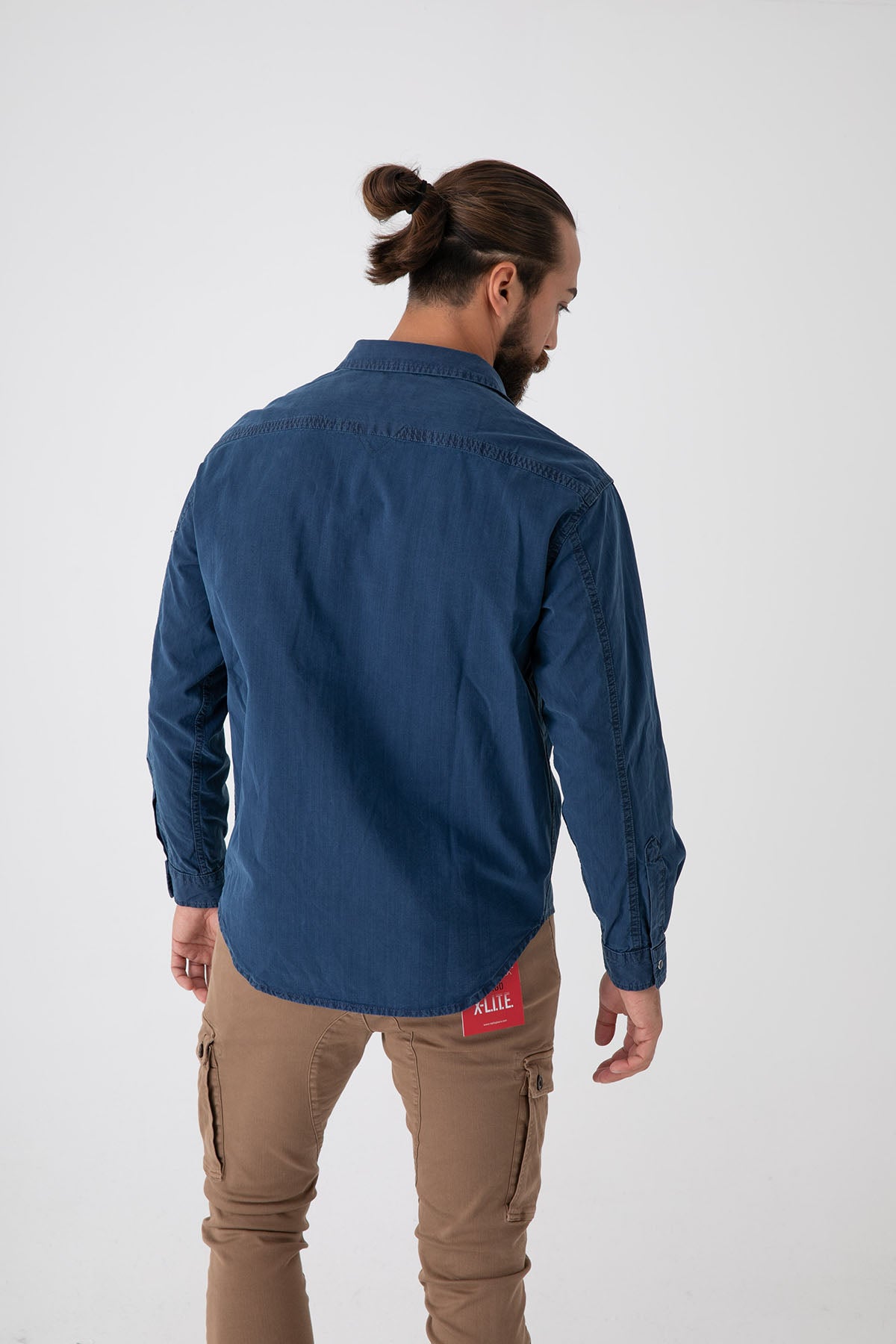 Kenzo Cep Detaylı Denim Gömlek-Libas Trendy Fashion Store