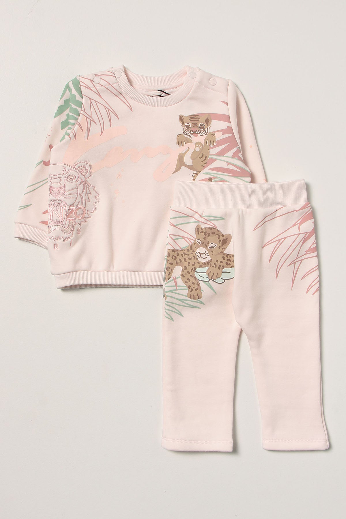 Kenzo Kids 12-18 Ay Kız Bebek Eşofman Takımı-Libas Trendy Fashion Store