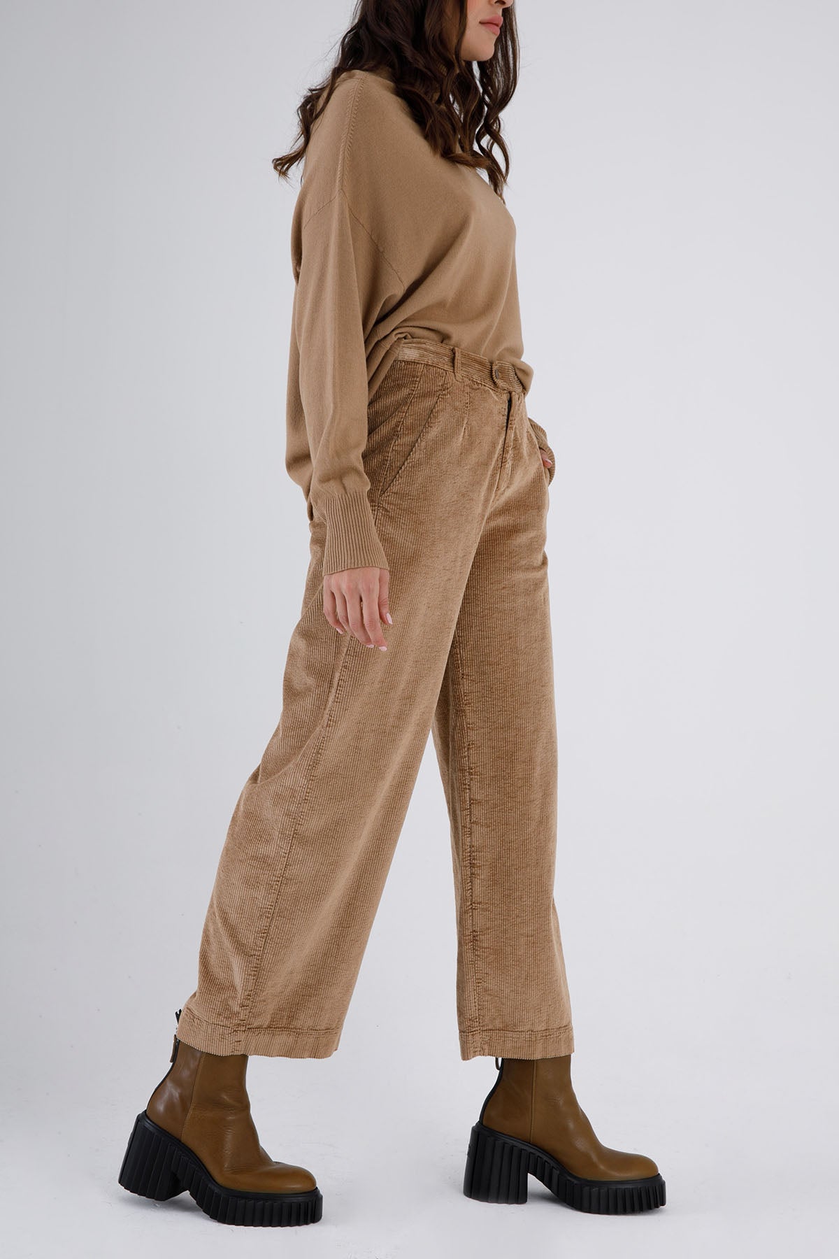 Transit Fitilli Kadife Streç Pantolon-Libas Trendy Fashion Store