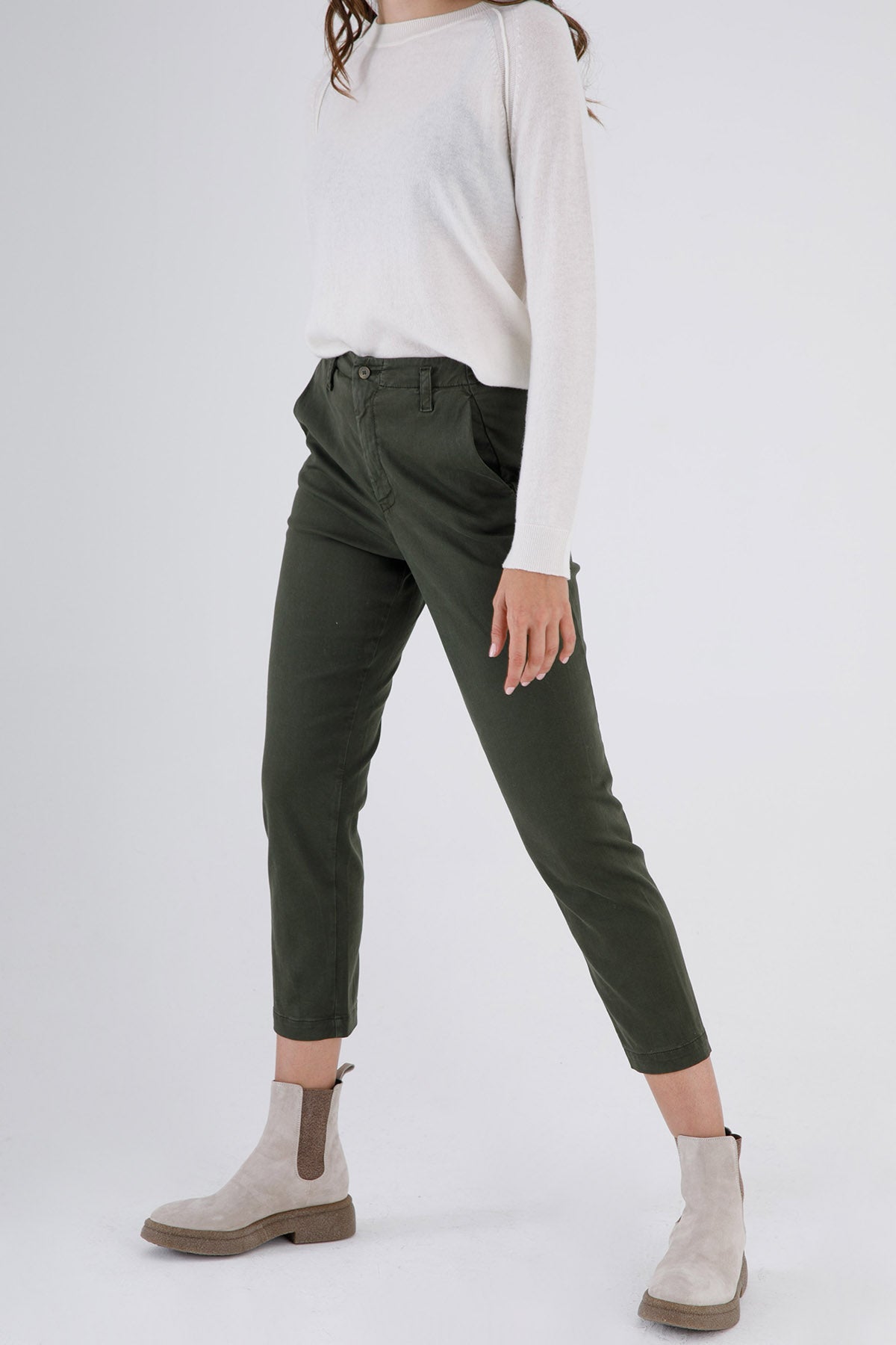 Transit Yüksek Bel Streç Pantolon-Libas Trendy Fashion Store