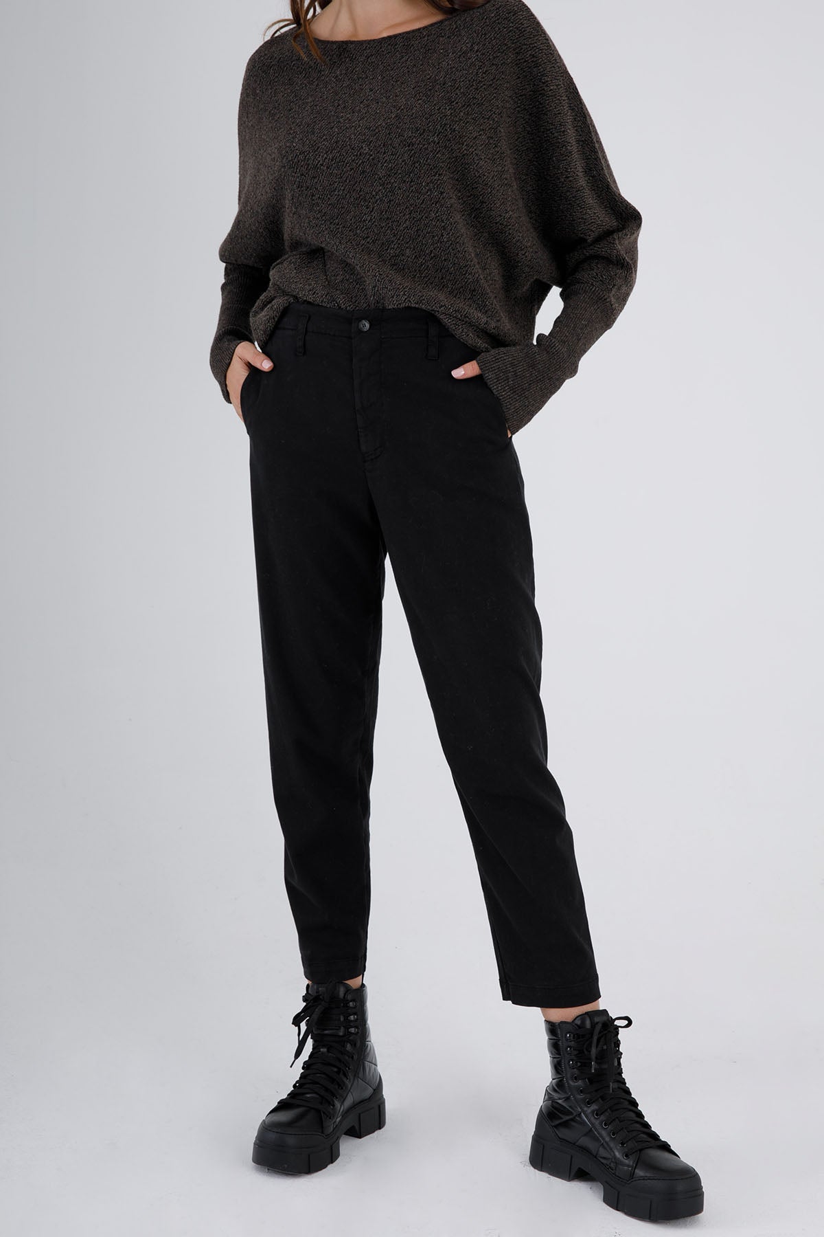 Transit Yüksek Bel Streç Pantolon-Libas Trendy Fashion Store