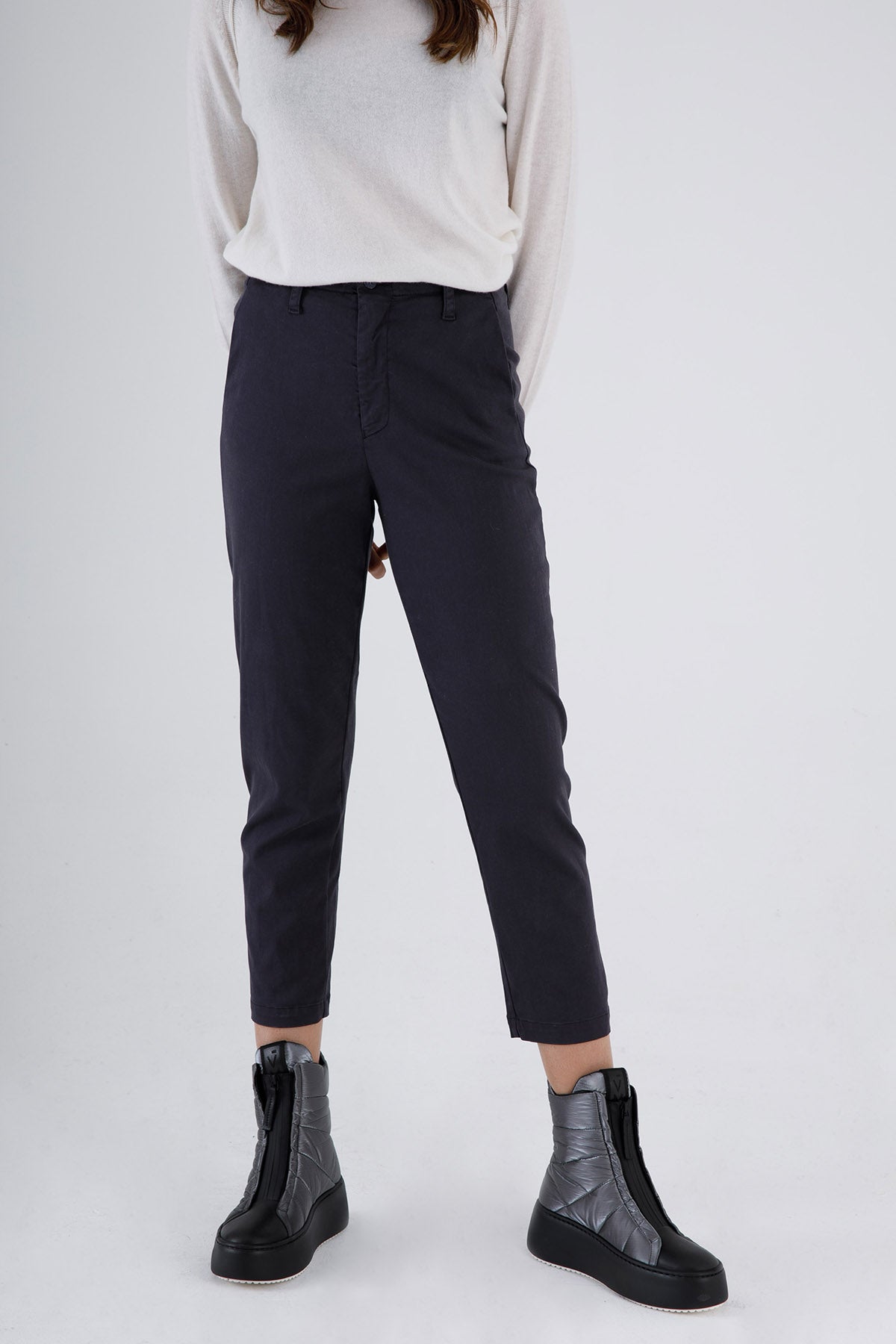 Transit Yüksek Bel Streç Pantolon-Libas Trendy Fashion Store