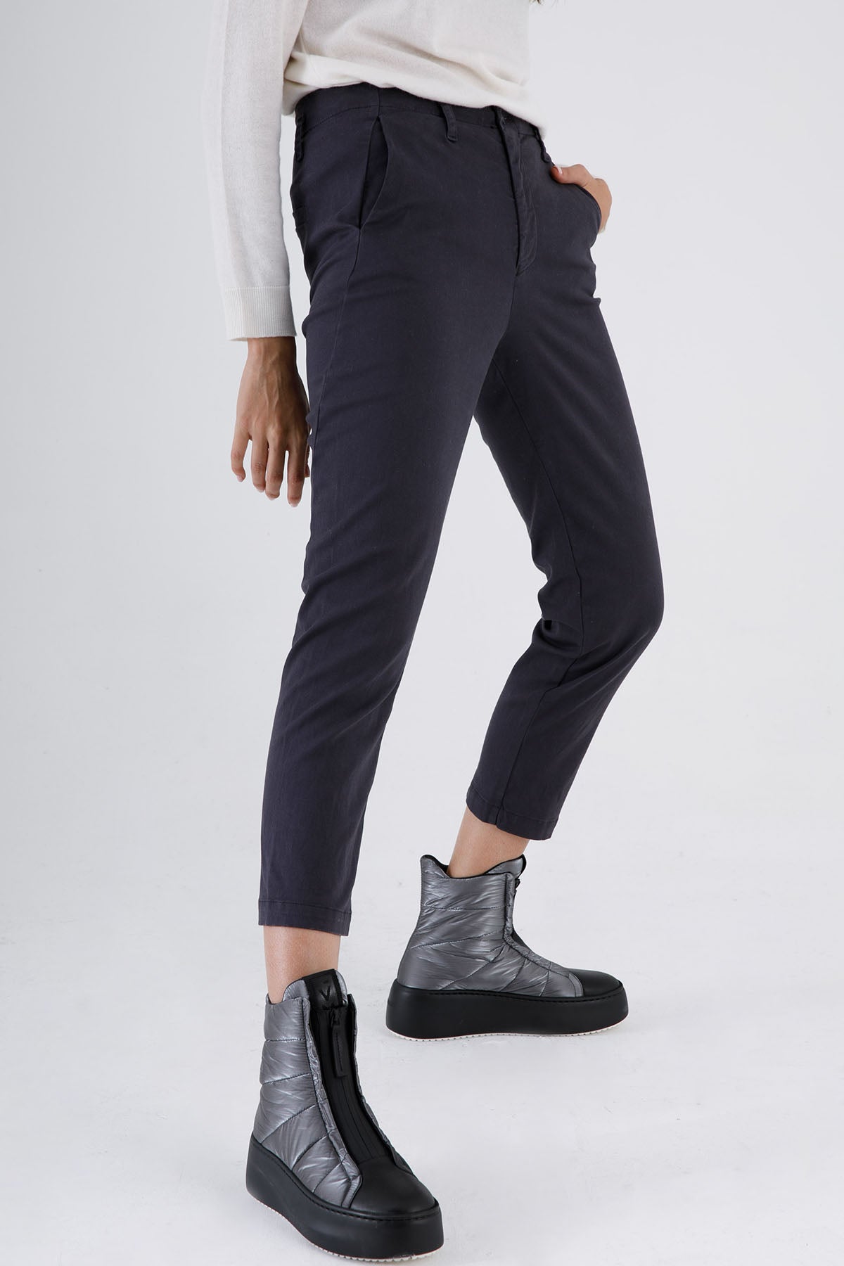 Transit Yüksek Bel Streç Pantolon-Libas Trendy Fashion Store