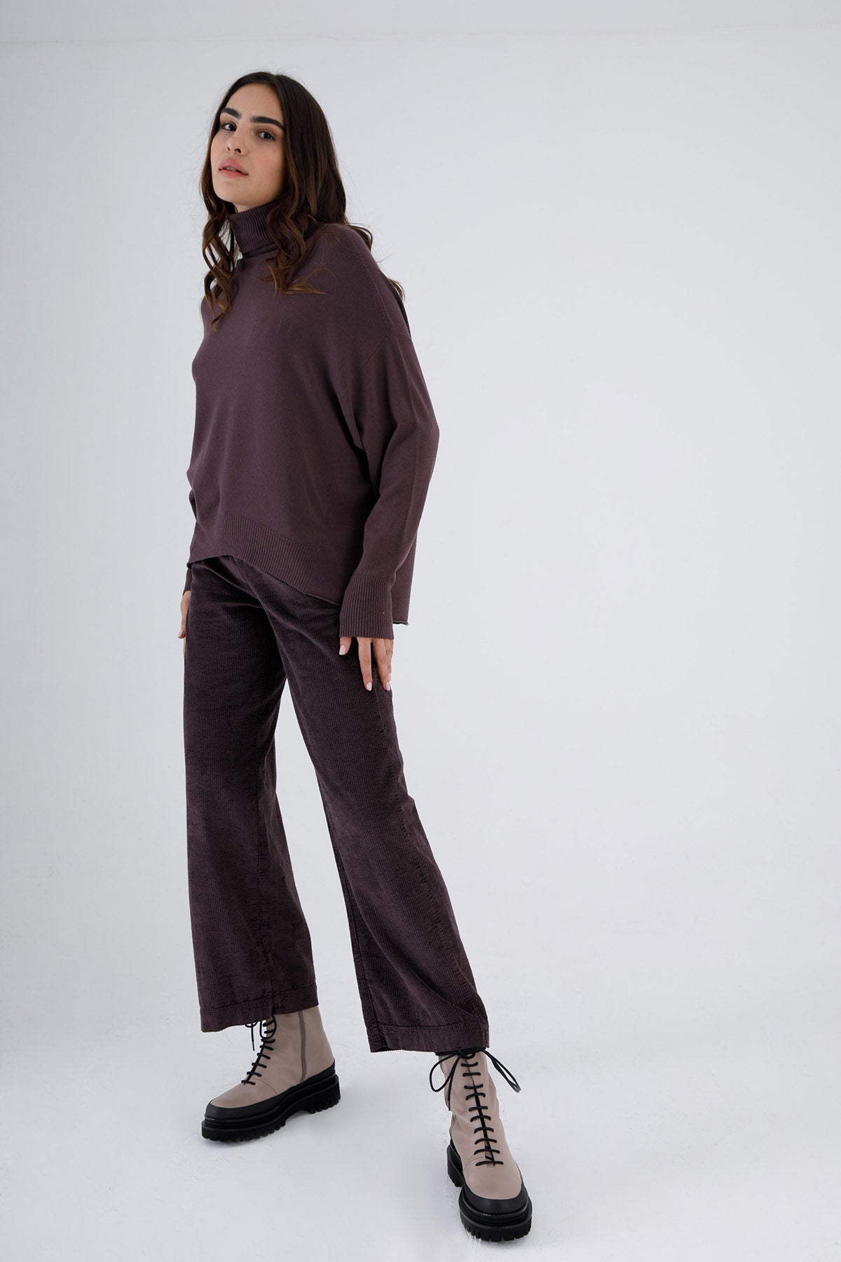 Transit Balıkçı Yaka Yün Triko-Libas Trendy Fashion Store