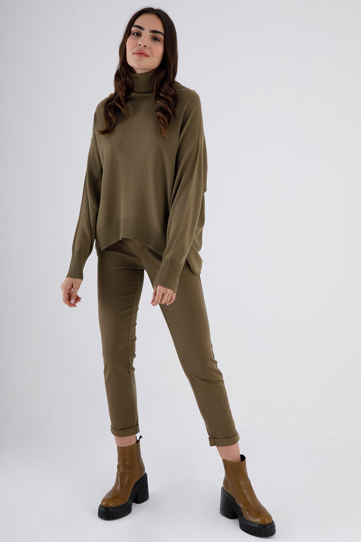 Transit Balıkçı Yaka Yün Triko-Libas Trendy Fashion Store