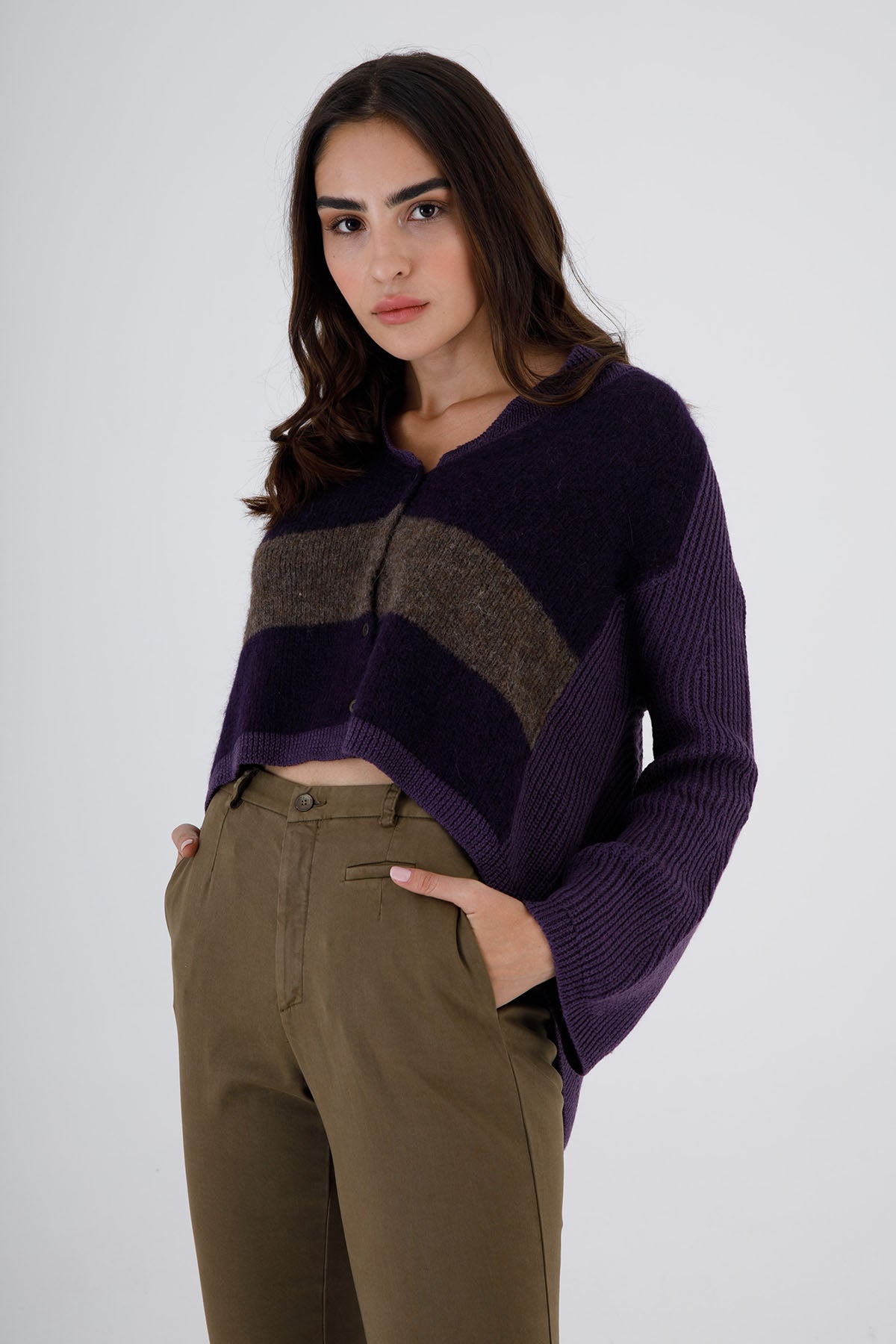 Transit Yün Triko Ceket-Libas Trendy Fashion Store