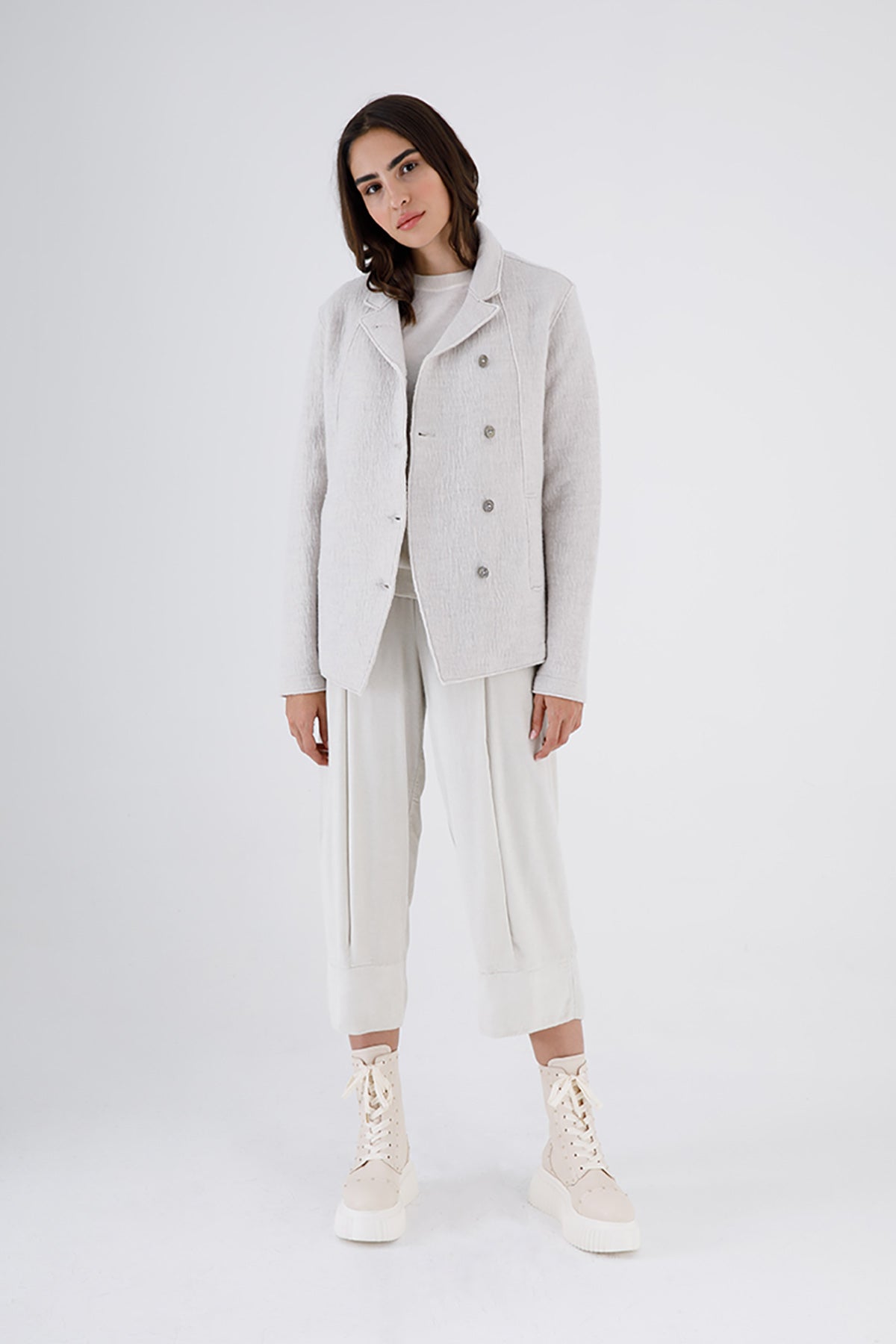 Transit Kruvaze Yün Ceket-Libas Trendy Fashion Store