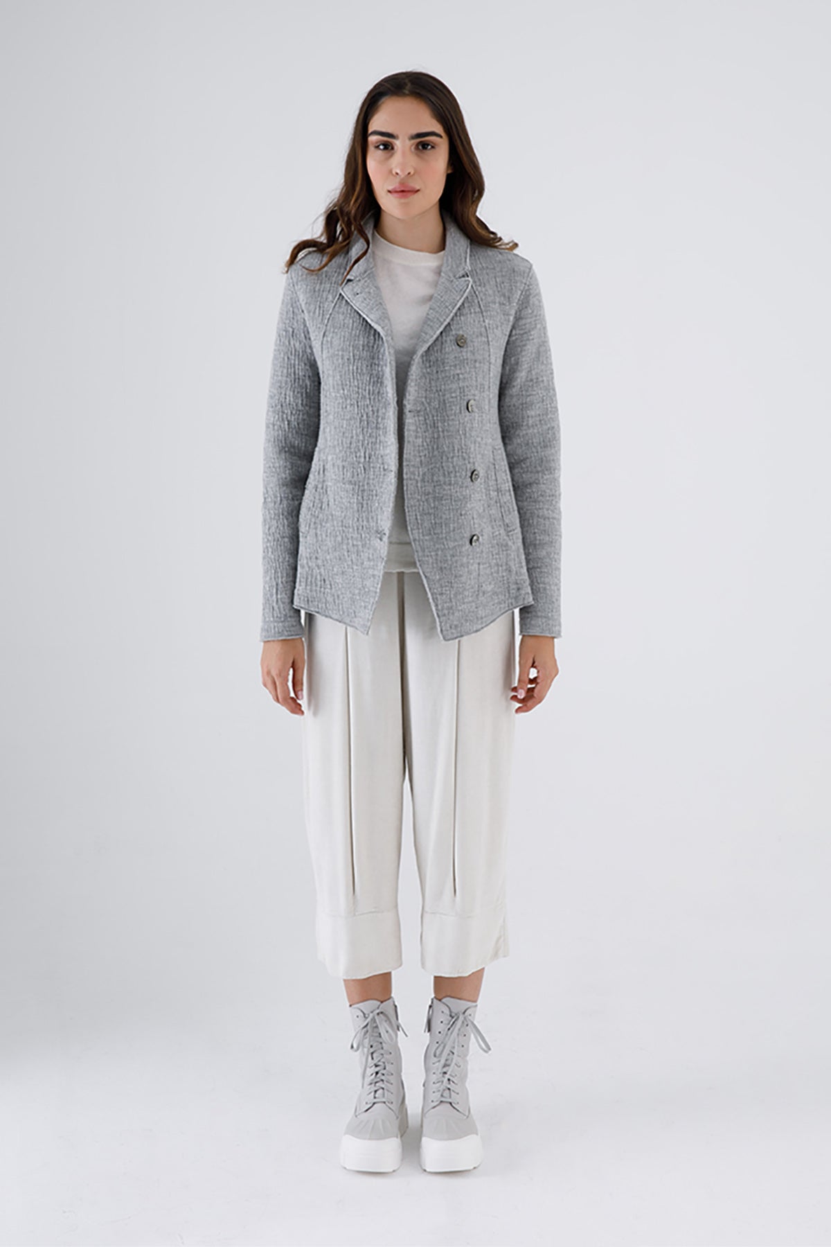 Transit Kruvaze Yün Ceket-Libas Trendy Fashion Store