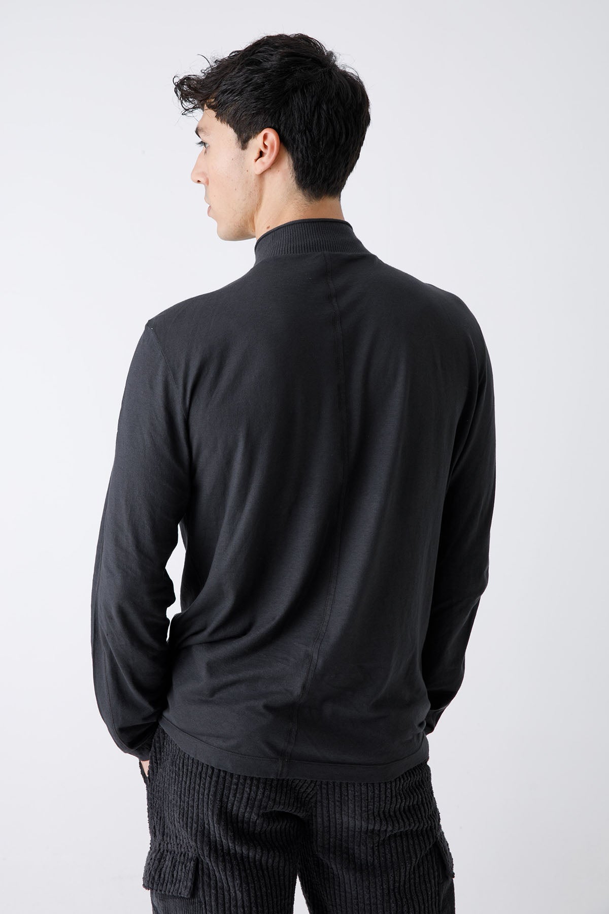 Transit Dik Yaka Kaşmirli Triko-Libas Trendy Fashion Store