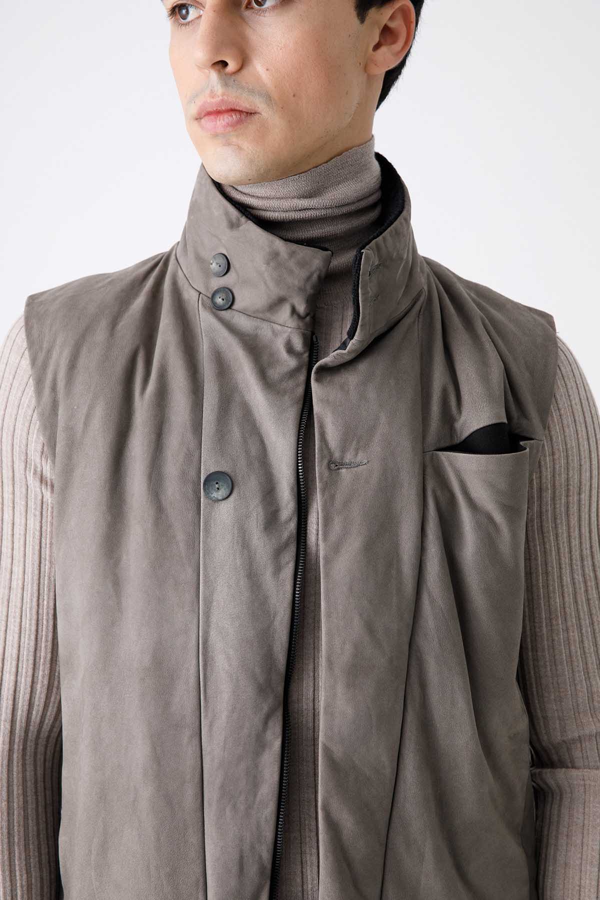 Transit Dolgulu Deri Yelek-Libas Trendy Fashion Store