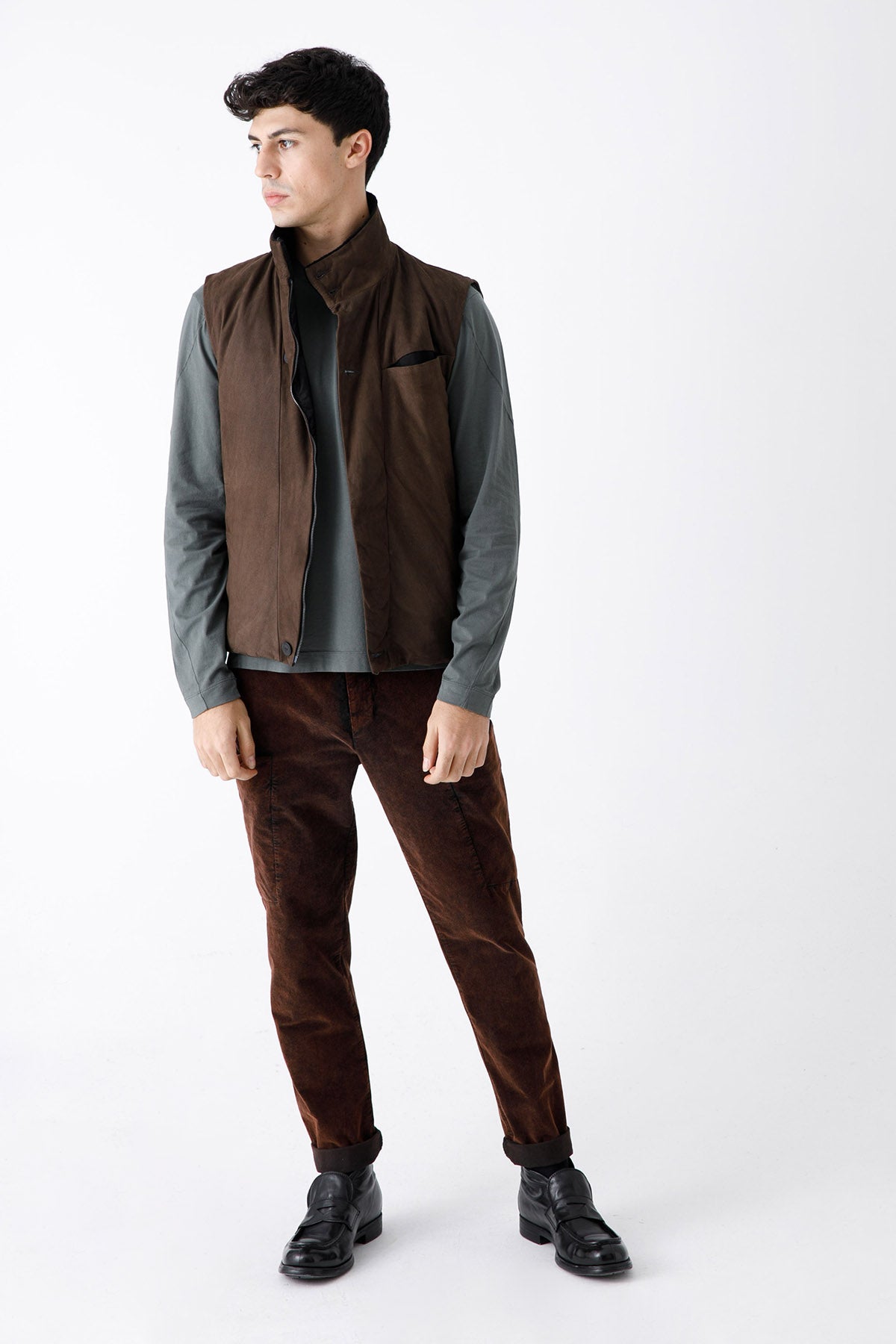 Transit Dolgulu Deri Yelek-Libas Trendy Fashion Store