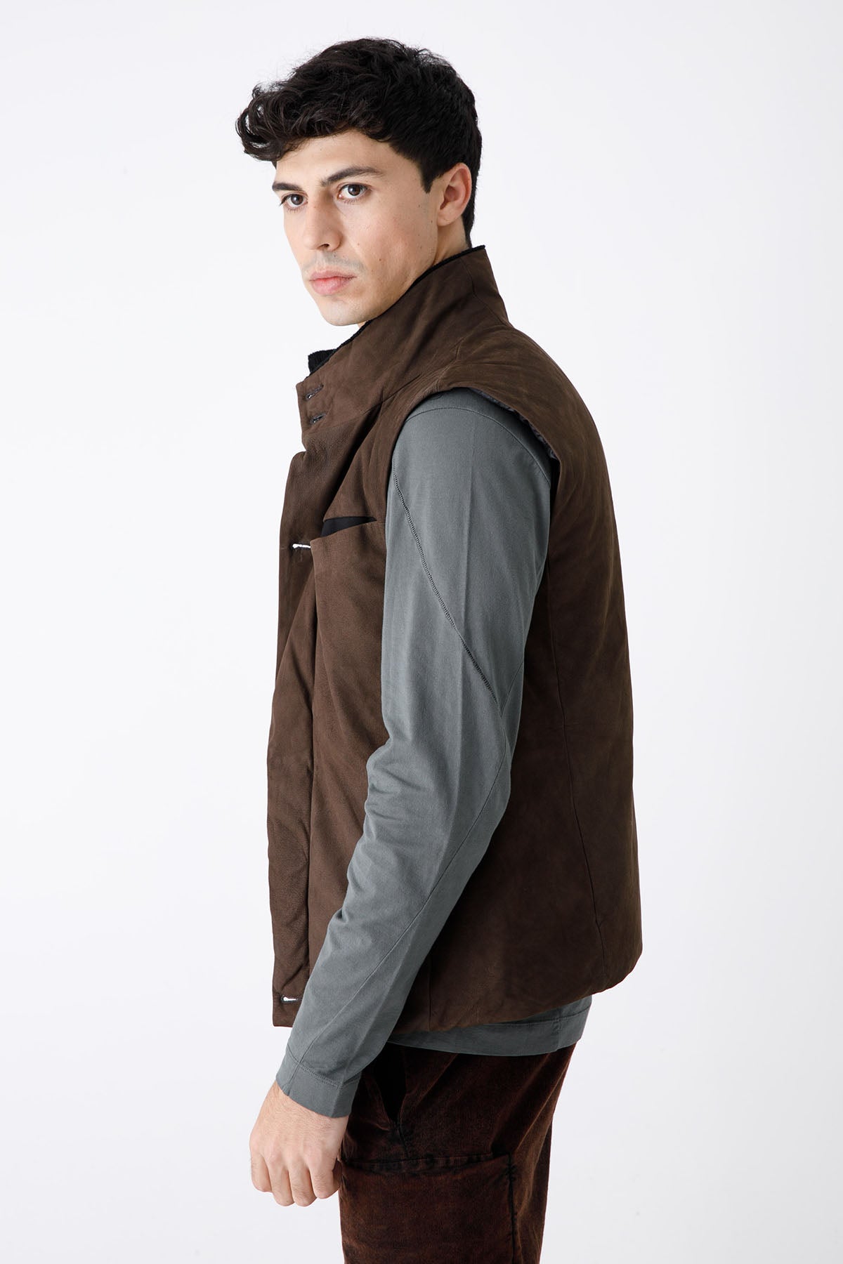 Transit Dolgulu Deri Yelek-Libas Trendy Fashion Store