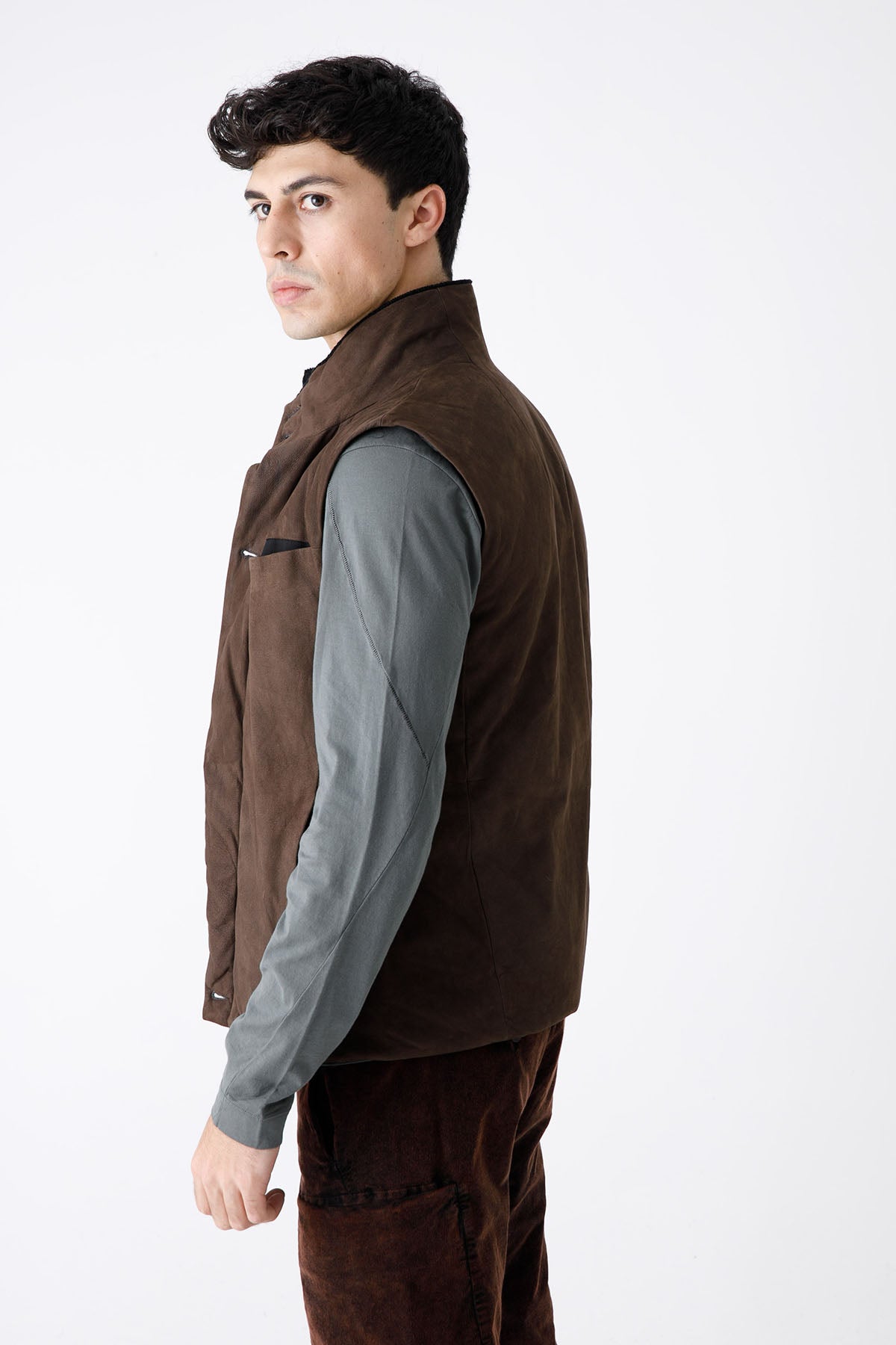 Transit Dolgulu Deri Yelek-Libas Trendy Fashion Store