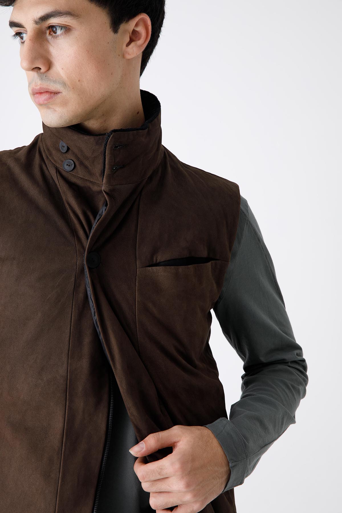 Transit Dolgulu Deri Yelek-Libas Trendy Fashion Store