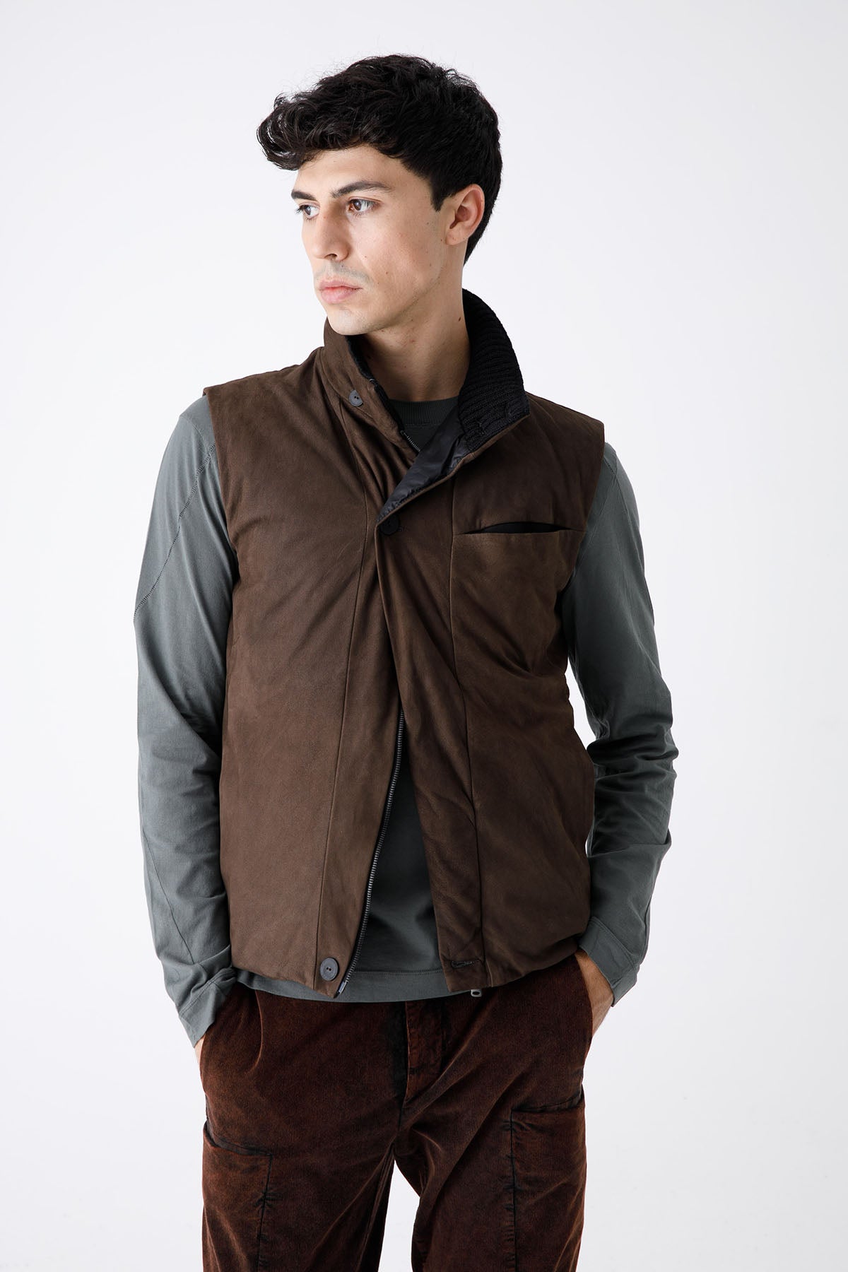 Transit Dolgulu Deri Yelek-Libas Trendy Fashion Store