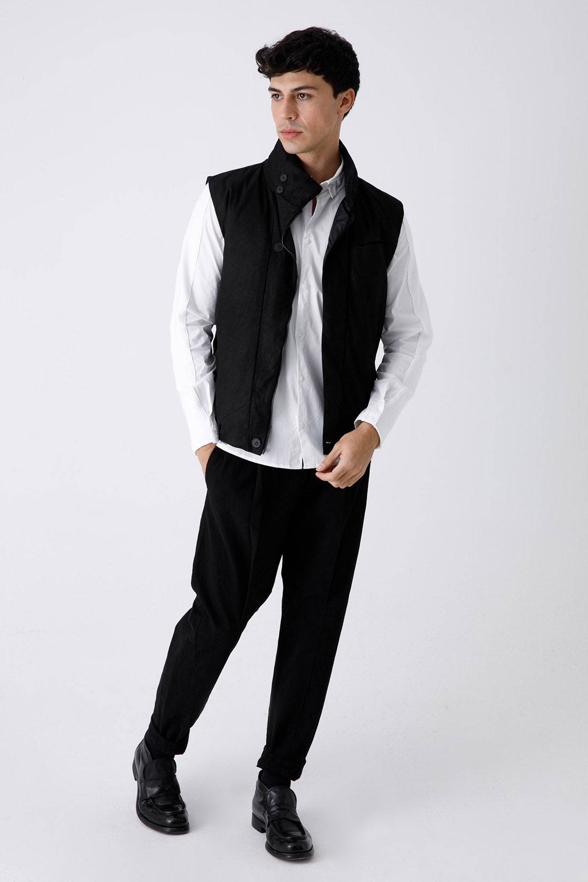 Transit Dolgulu Deri Yelek-Libas Trendy Fashion Store