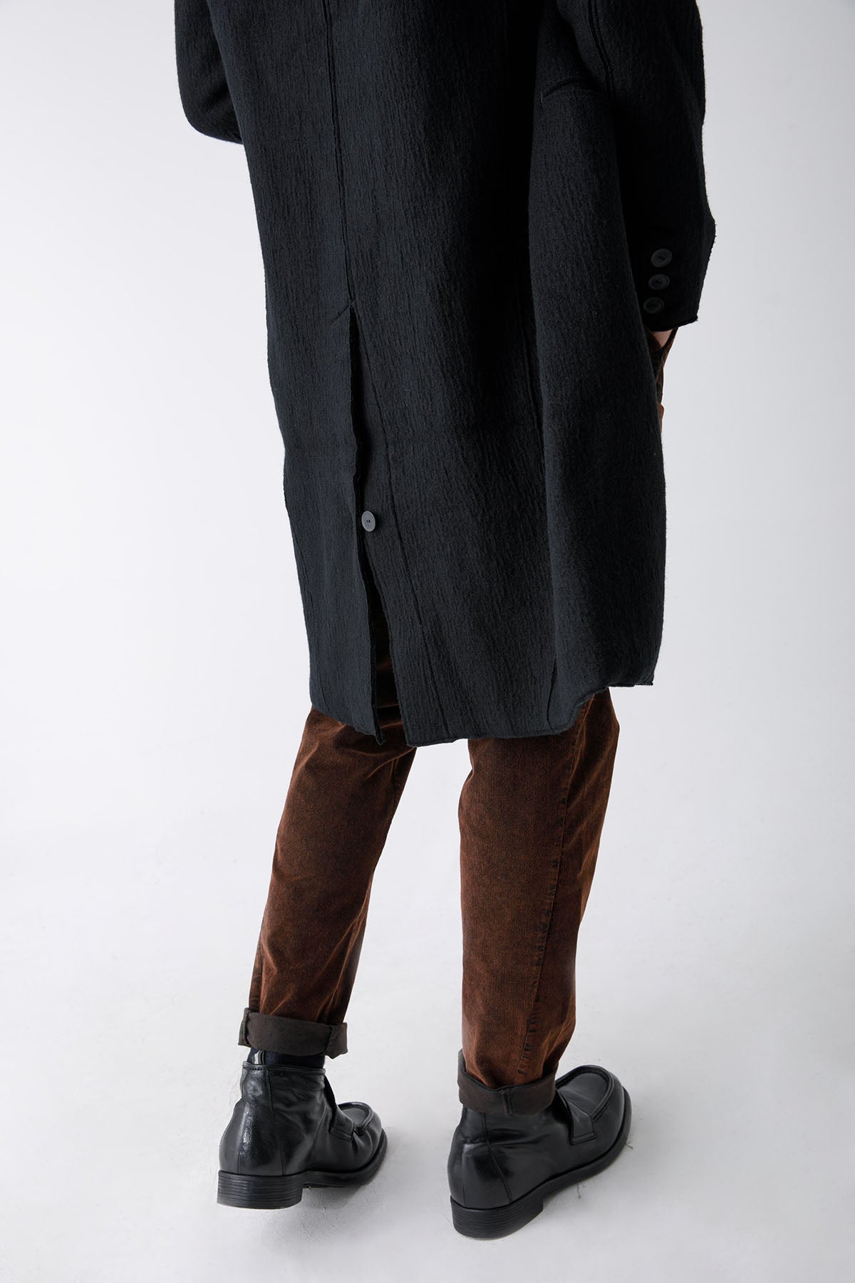 Transit Kruvaze Yün Kaban-Libas Trendy Fashion Store