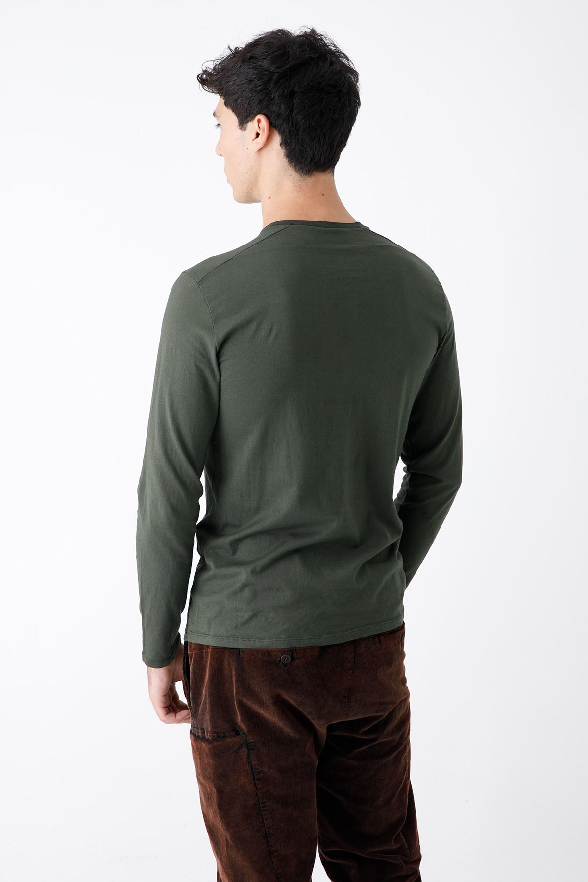 Transit Cep Detaylı Uzun Kollu T-shirt-Libas Trendy Fashion Store