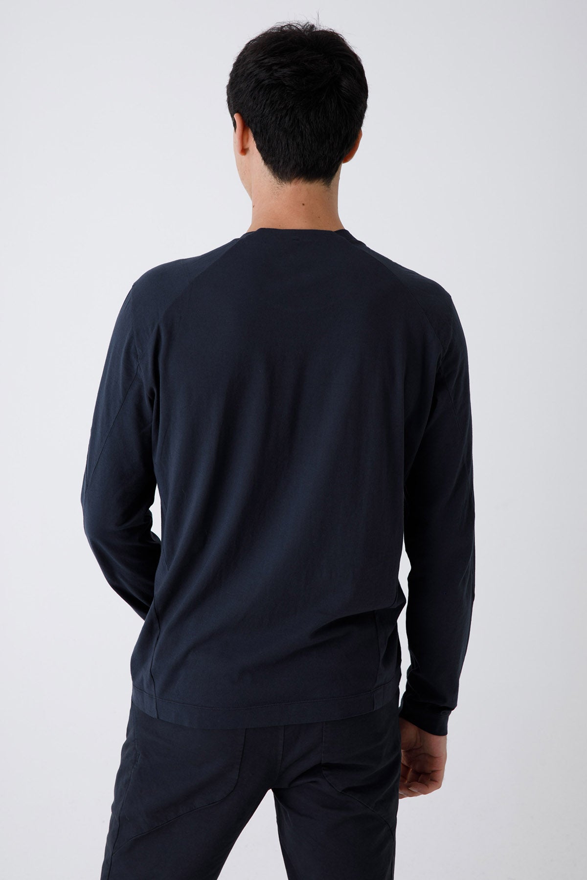 Transit Yuvarlak Yaka Uzun Kollu T-shirt-Libas Trendy Fashion Store