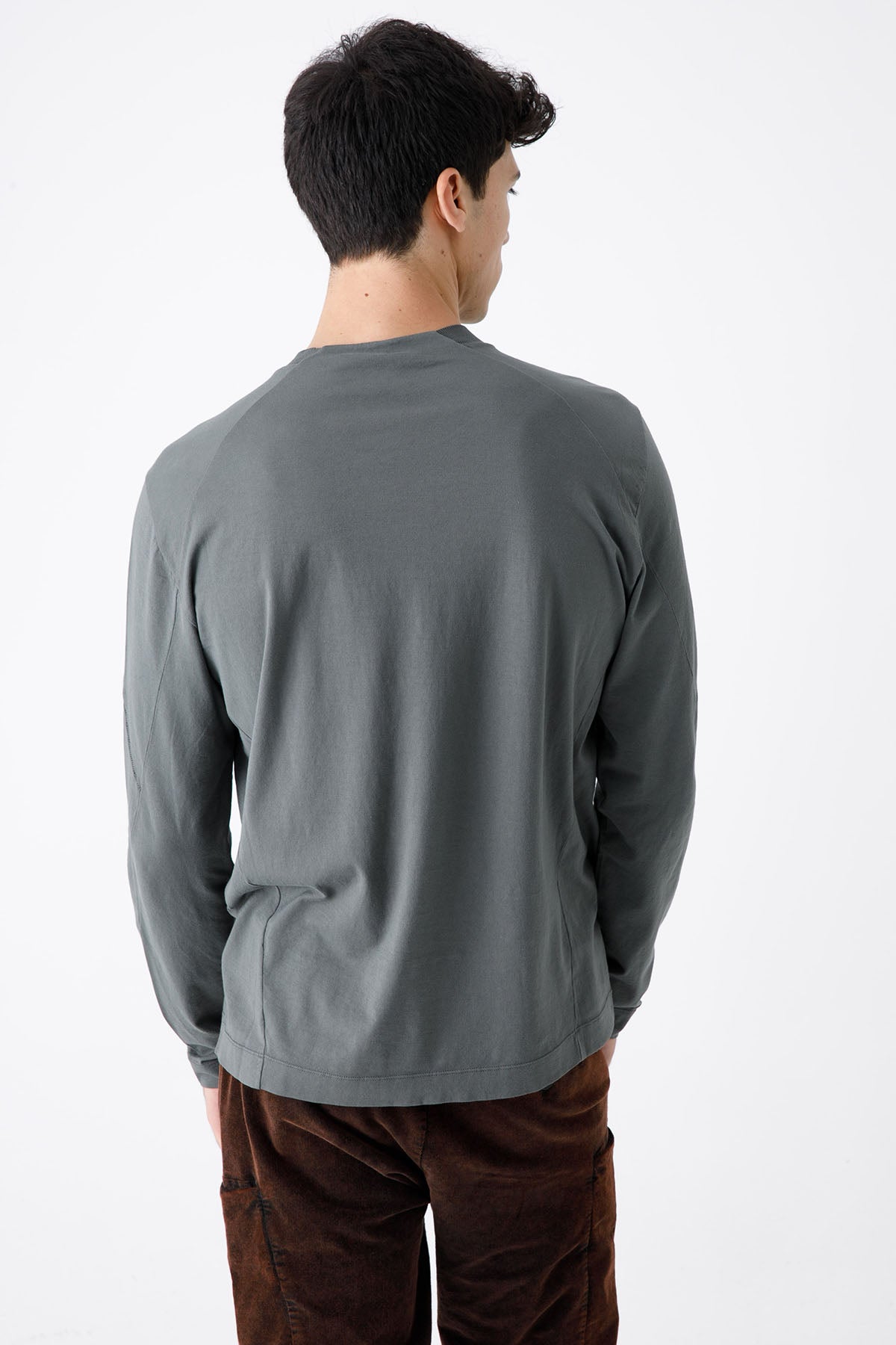 Transit Yuvarlak Yaka Uzun Kollu T-shirt-Libas Trendy Fashion Store