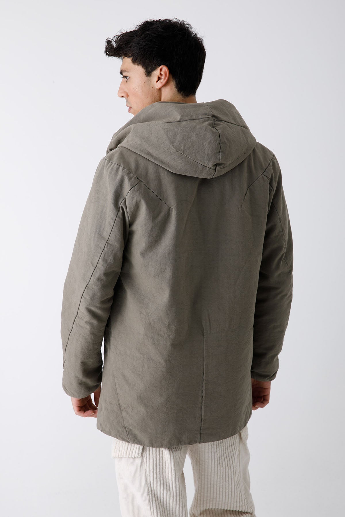 Transit Dolgulu Kapüşonlu Kaban-Libas Trendy Fashion Store