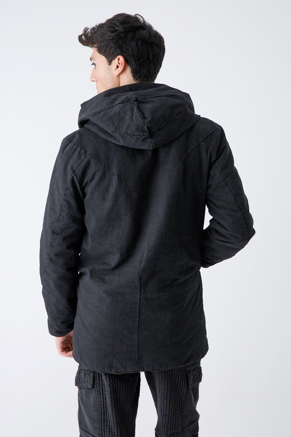 Transit Dolgulu Kapüşonlu Kaban-Libas Trendy Fashion Store