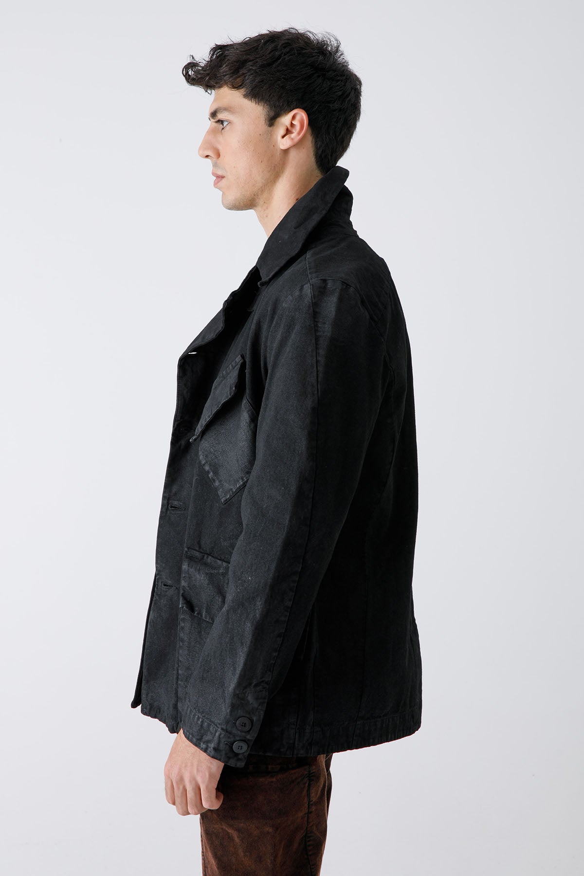 Transit Mumlu Cep Detaylı Kruvaze Ceket-Libas Trendy Fashion Store