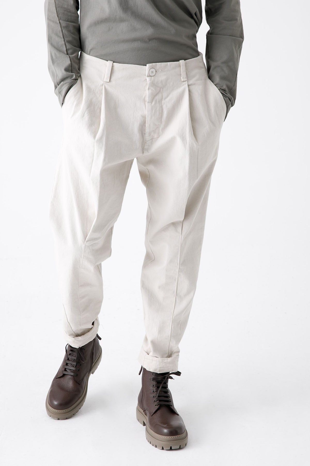 Transit Tek Pile Geniş Kesim Pantolon