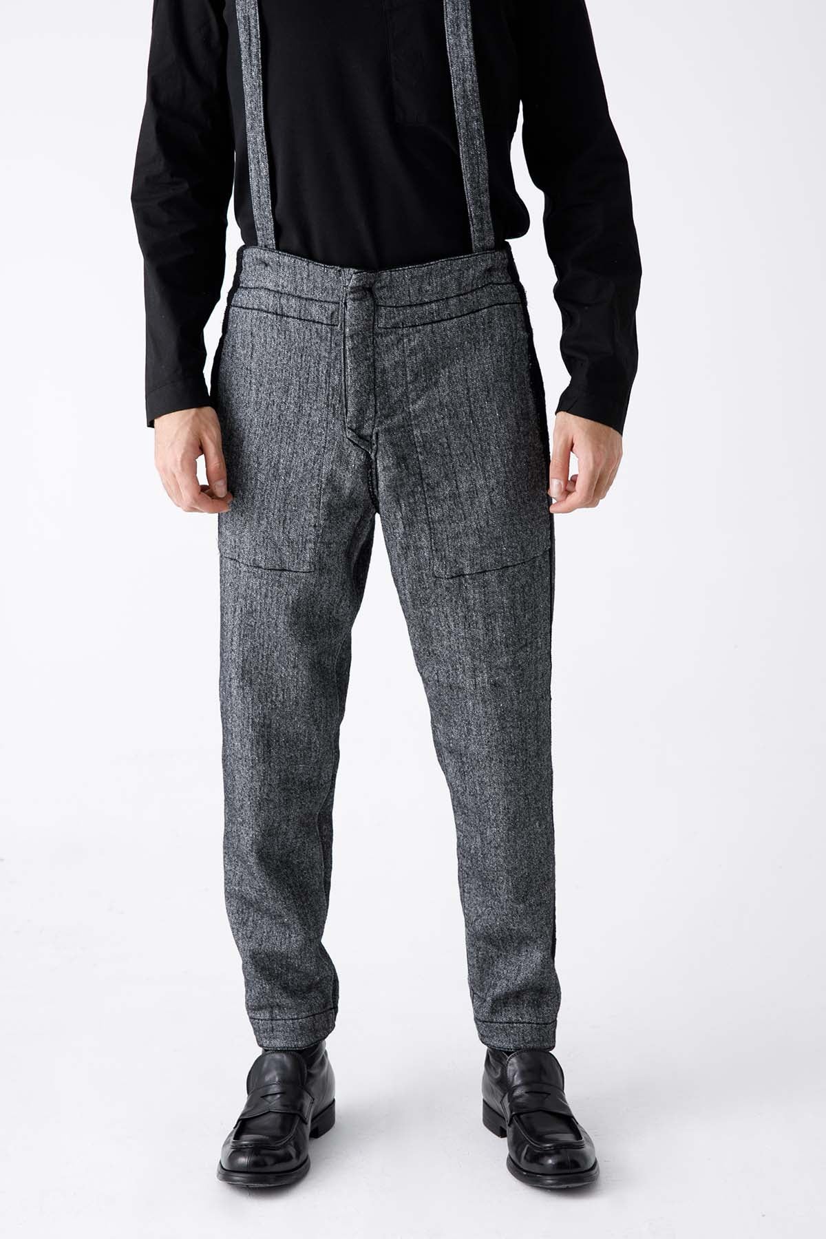 Transit Çift Taraflı Askılı Pantolon-Libas Trendy Fashion Store